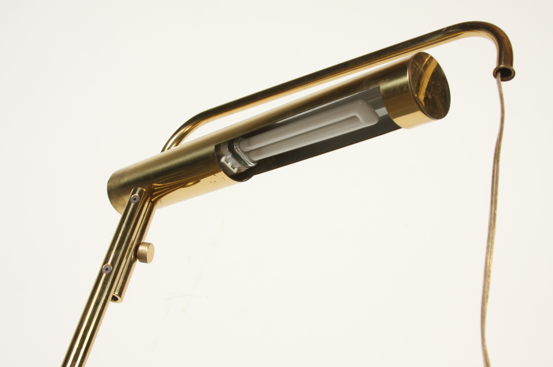 George Kovacs Modern Brass Floor Lamp