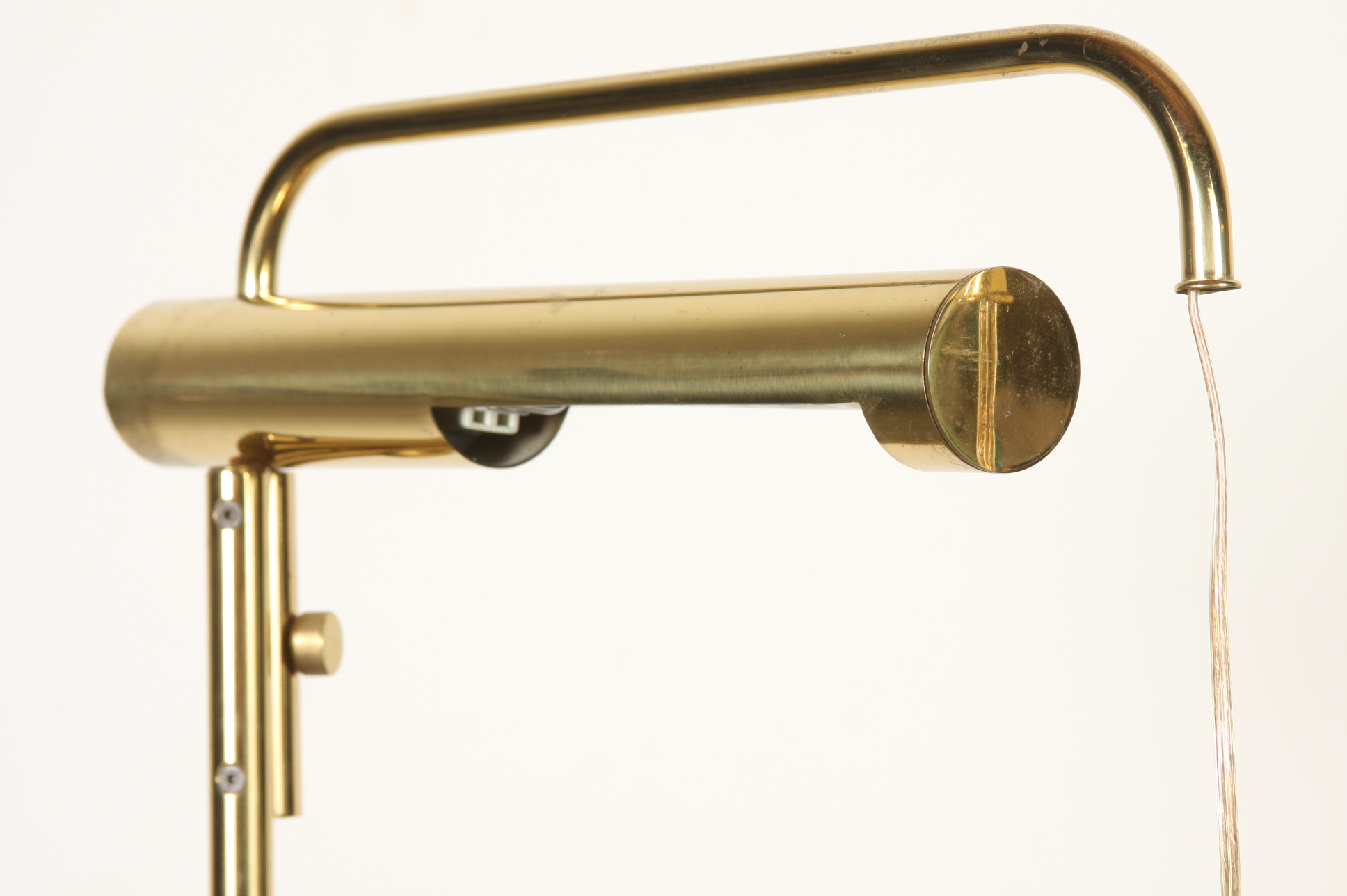 George Kovacs Modern Brass Floor Lamp