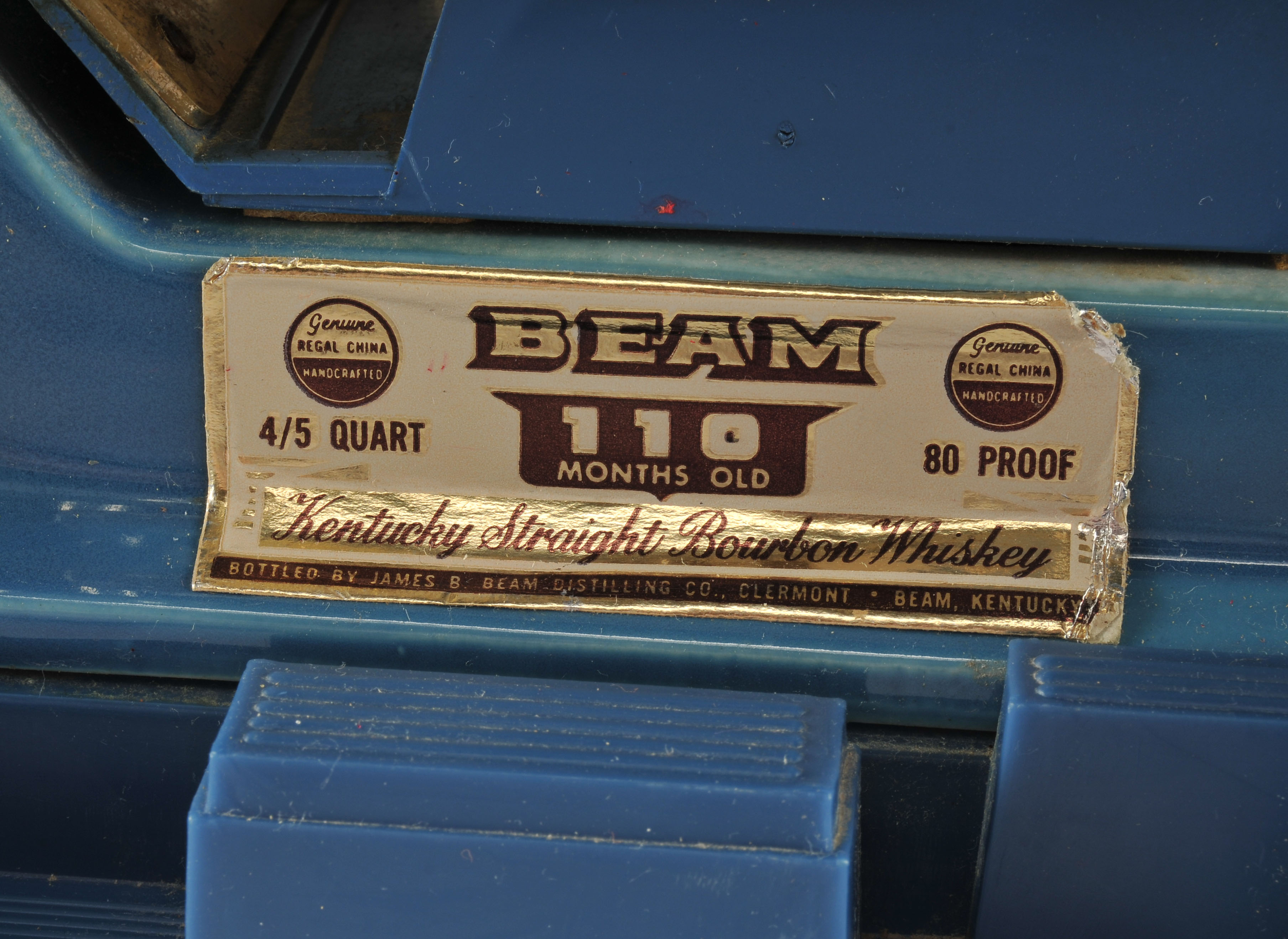 Two vintage collectible Jim Beam bottles 