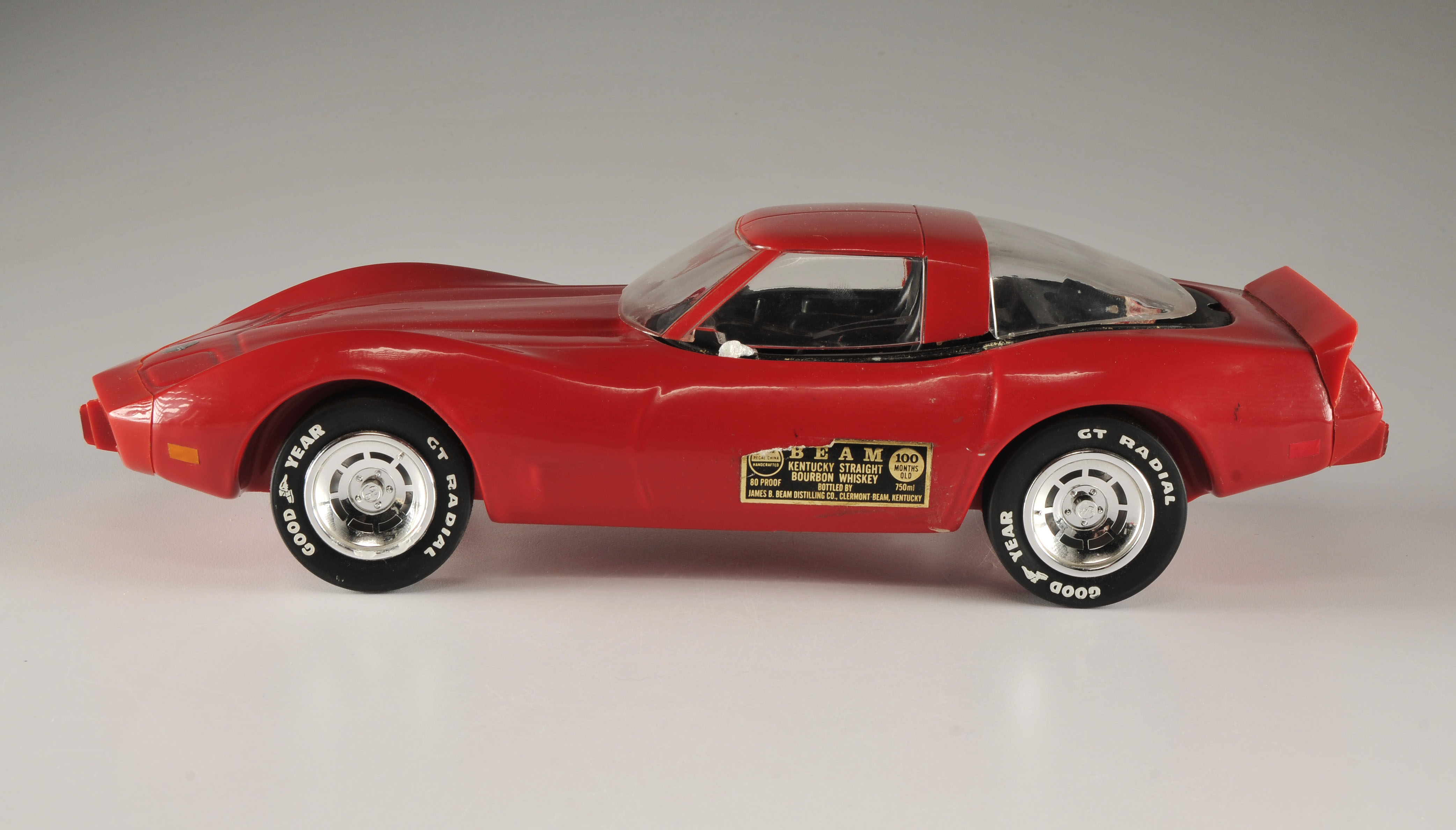 Two vintage collectible Jim Beam bottles 