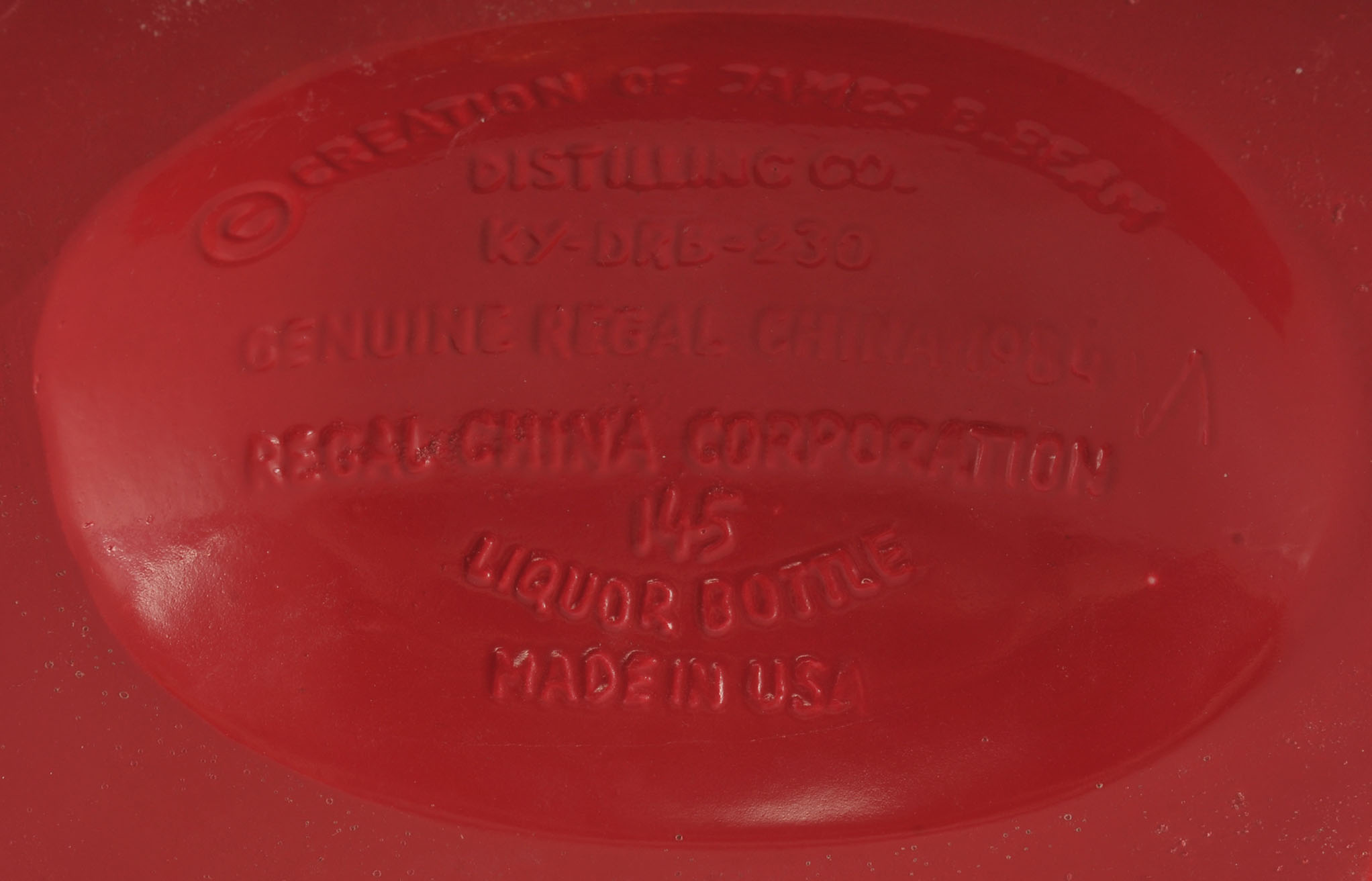 Two vintage collectible Jim Beam bottles 