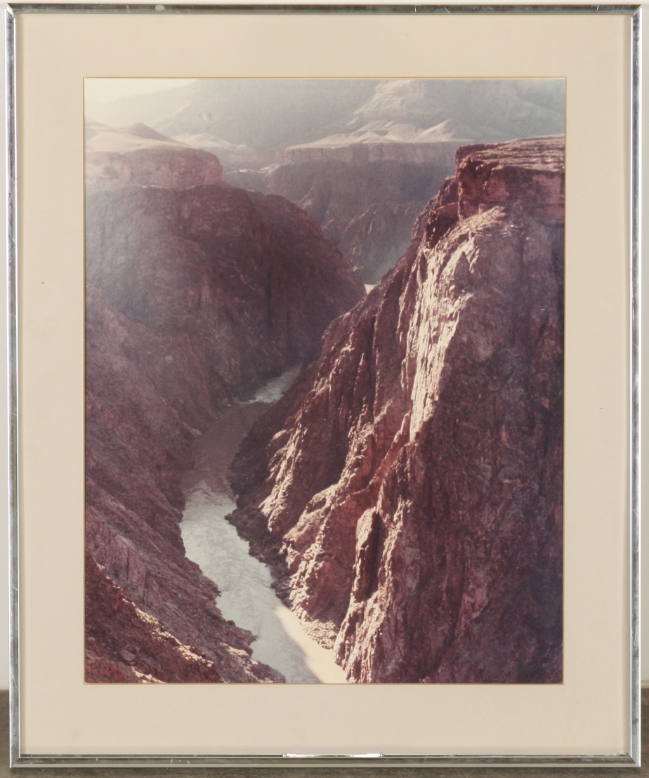 Vintage Framed Photograph of Grand Canyon