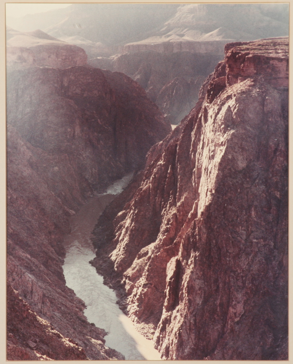 Vintage Framed Photograph of Grand Canyon