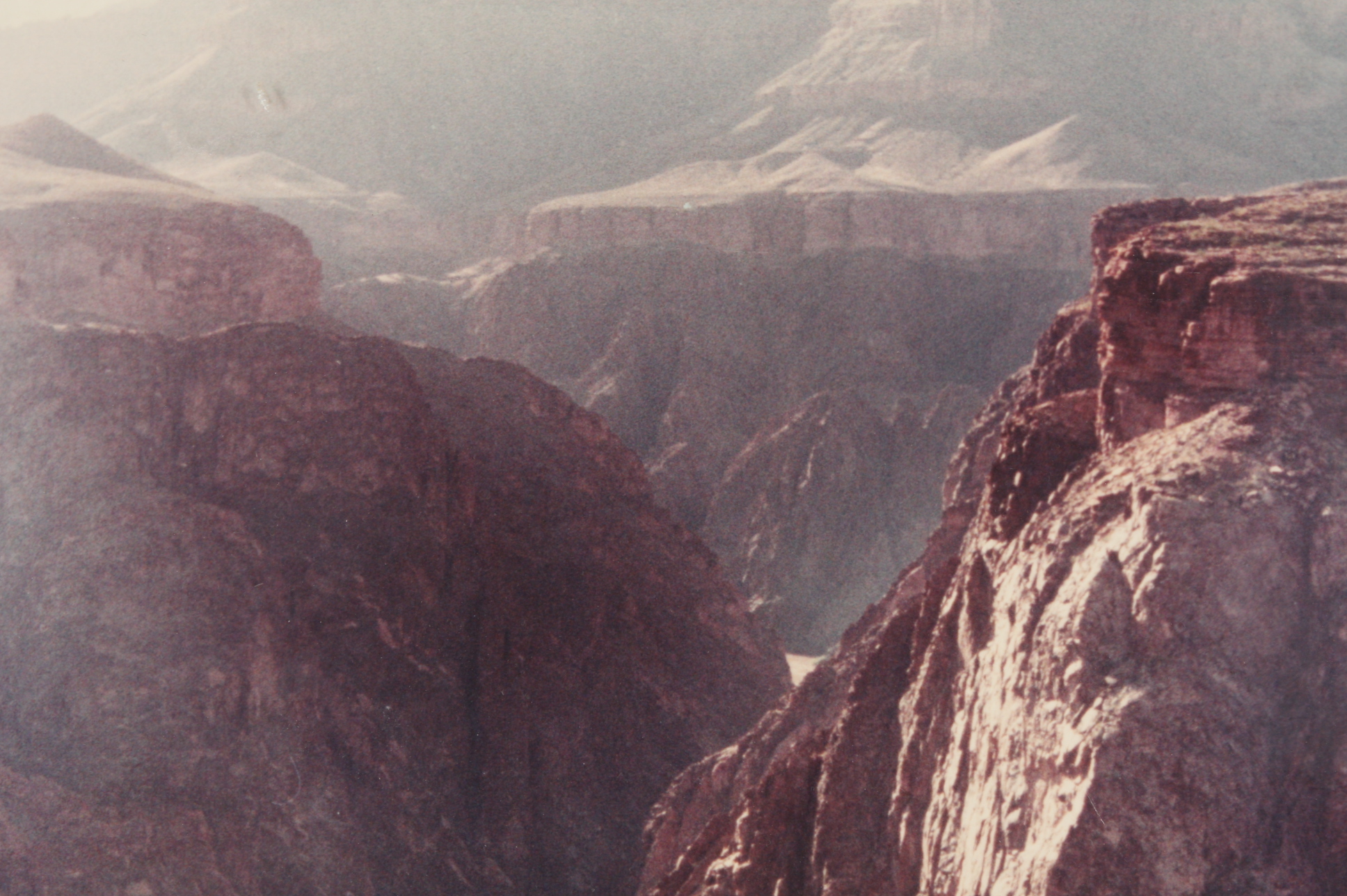 Vintage Framed Photograph of Grand Canyon