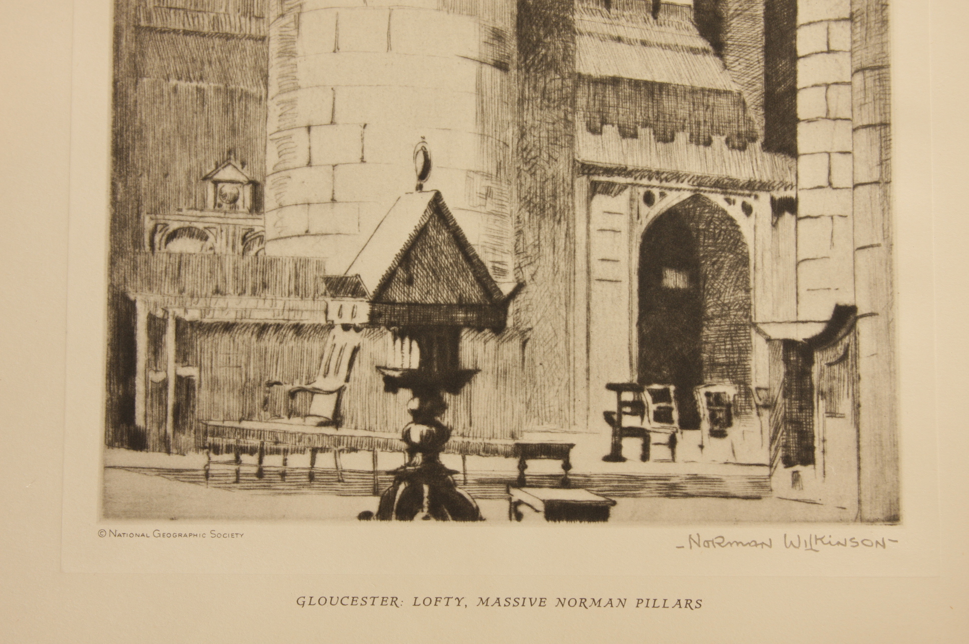 16 reproduction Norman Wilkinson engravings