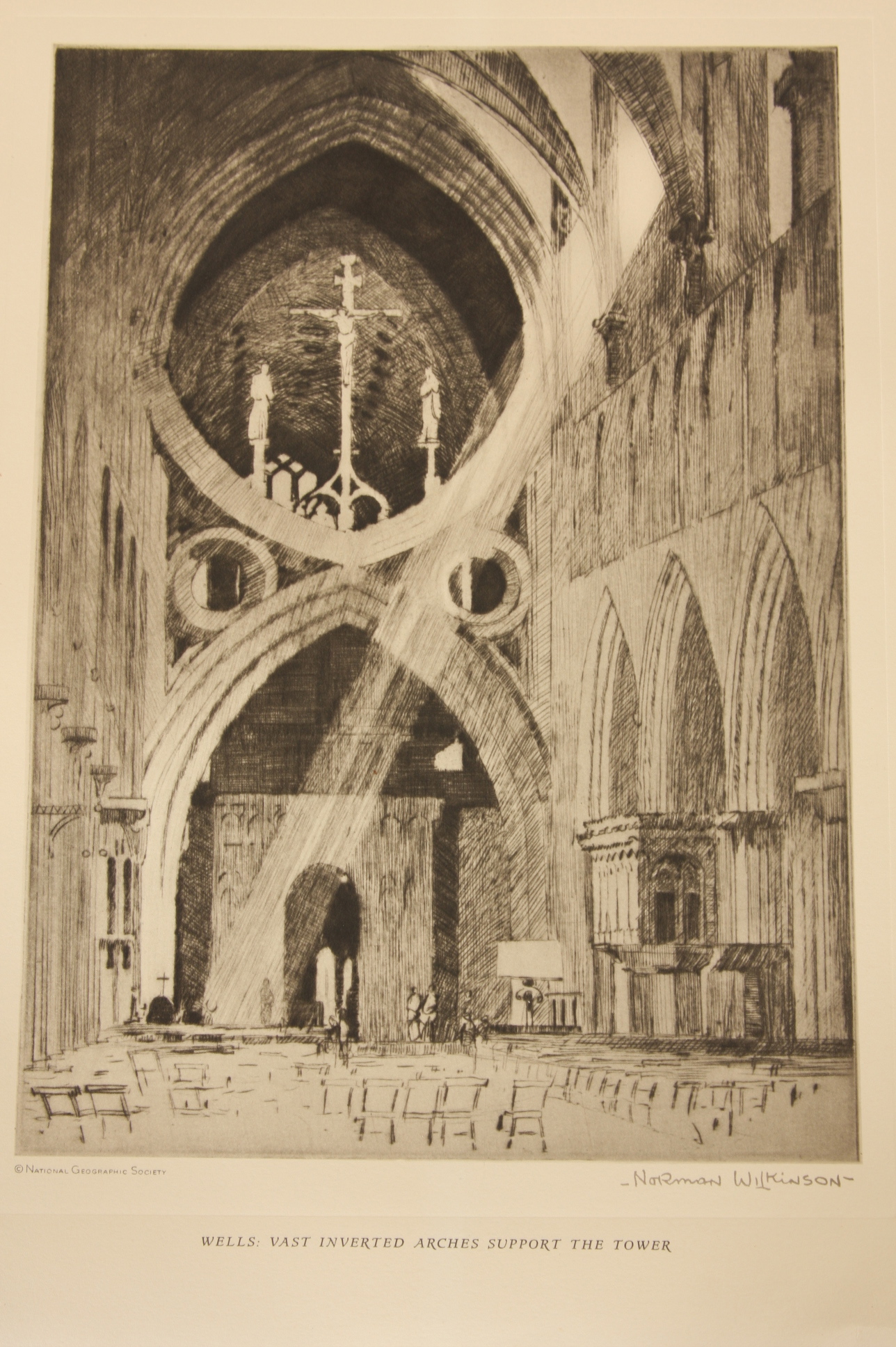 16 reproduction Norman Wilkinson engravings