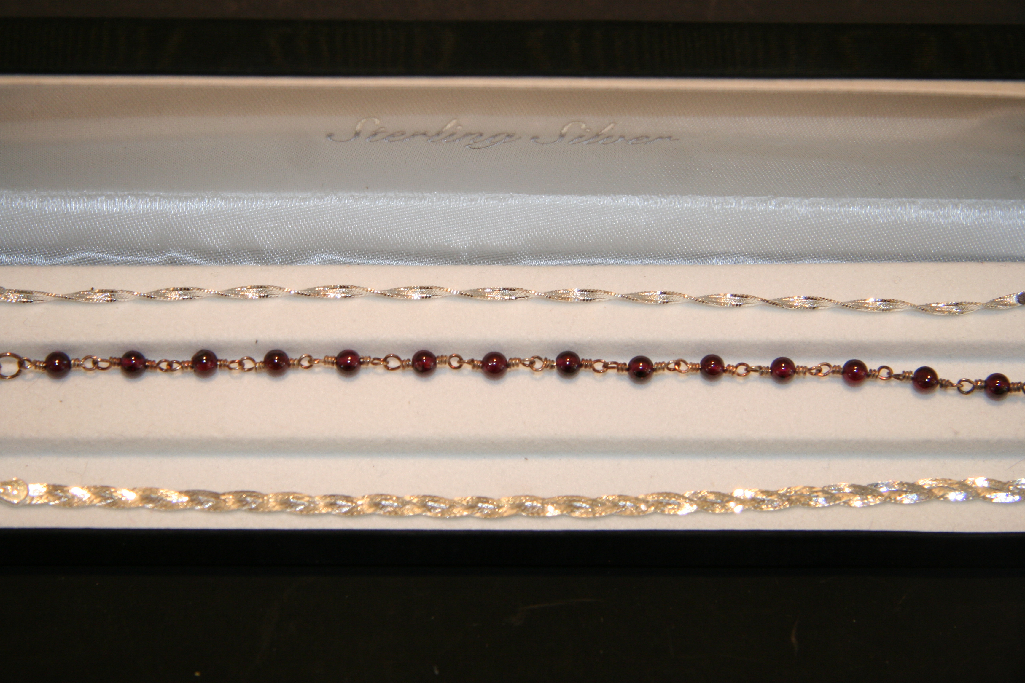 Sterling Bracelet Set