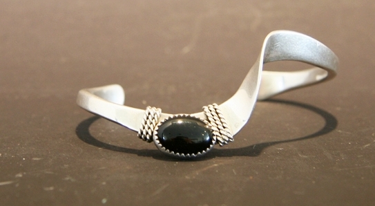 Sterling Bracelet with Stone