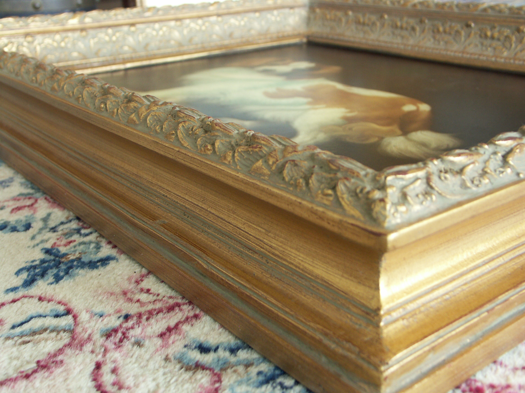 King Charles Spaniel Painting by P. English