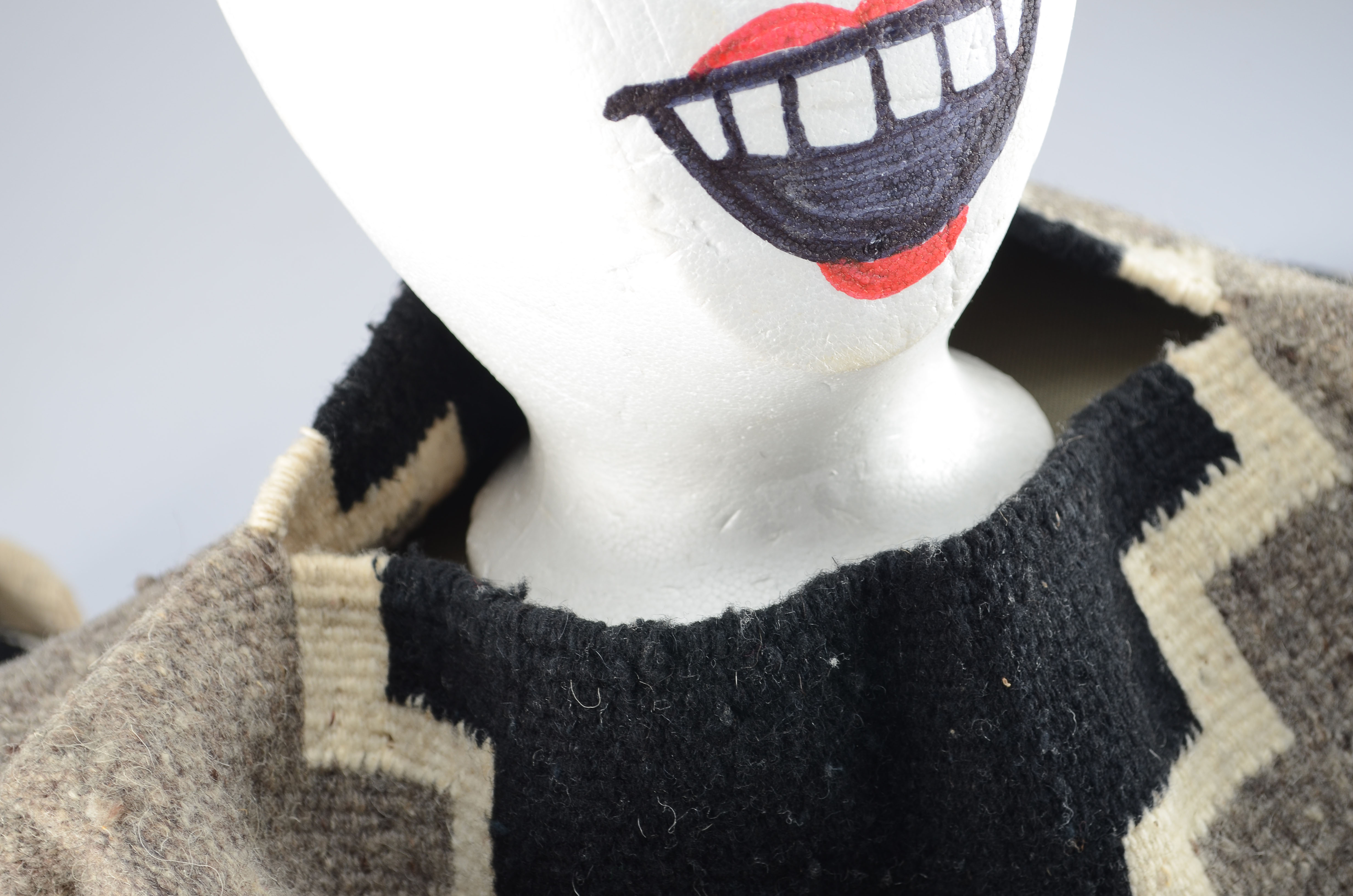 1940's Chimayo Mexico Wool Serape