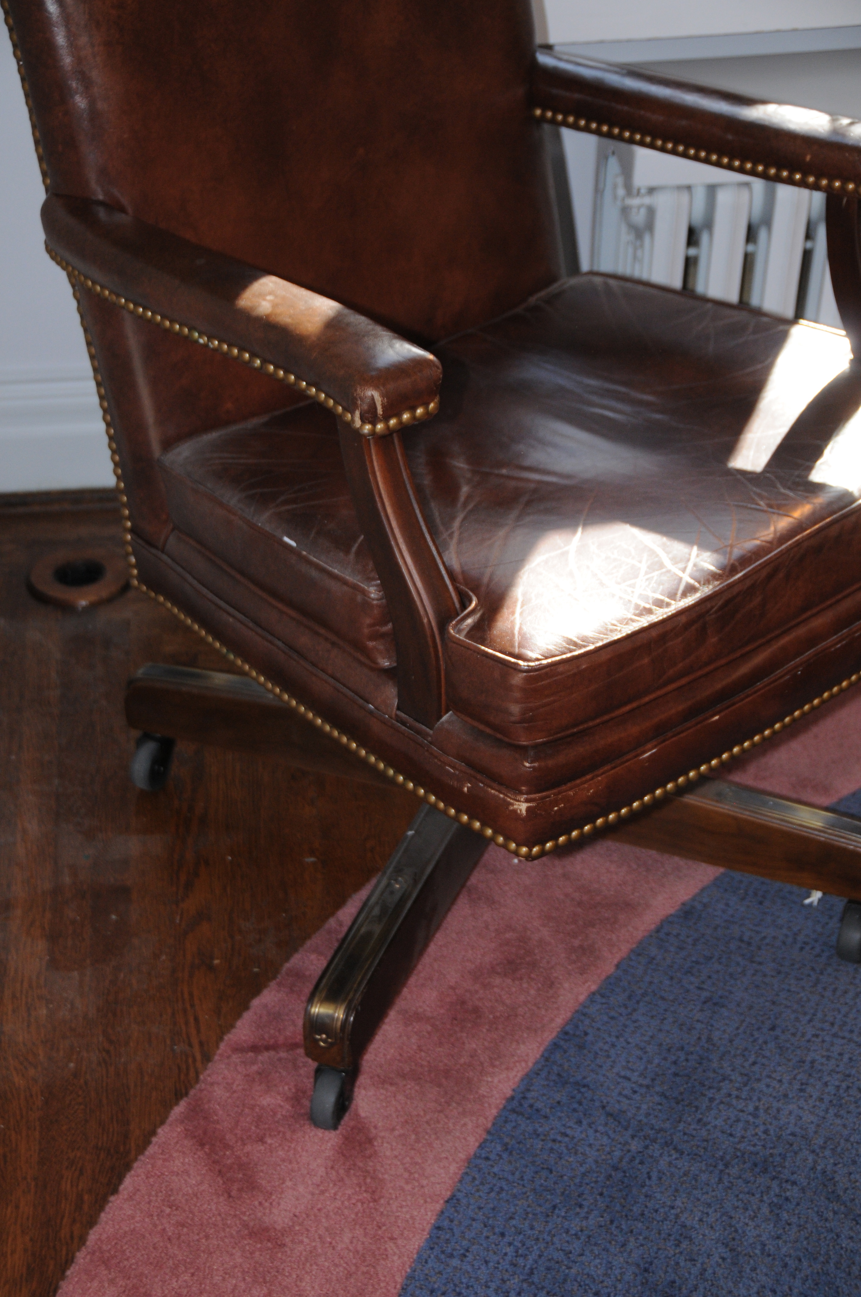 Alma Desk Company, Leather Chair