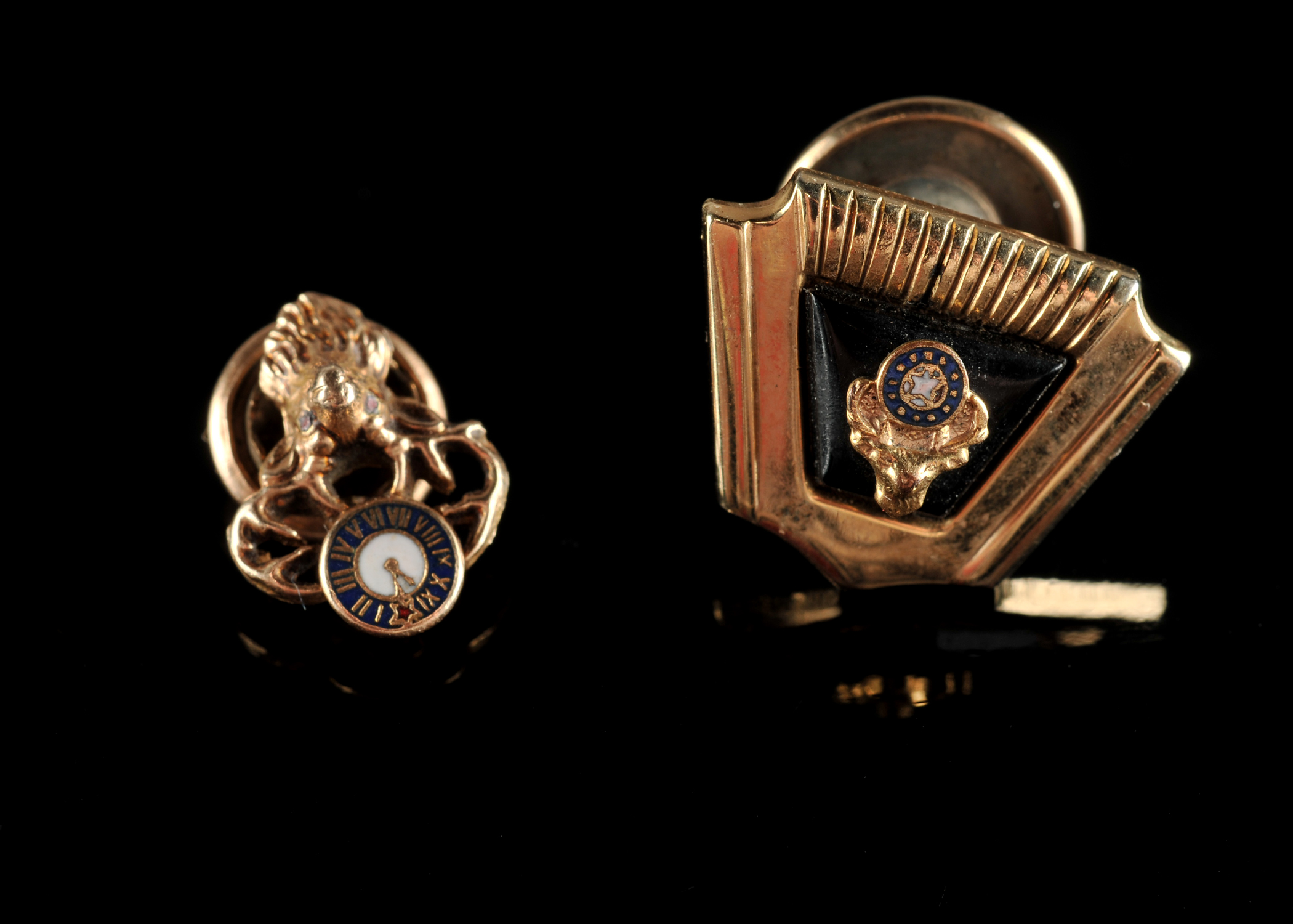 Elks BPOE Collectible Pins, 10k & Gold Filled