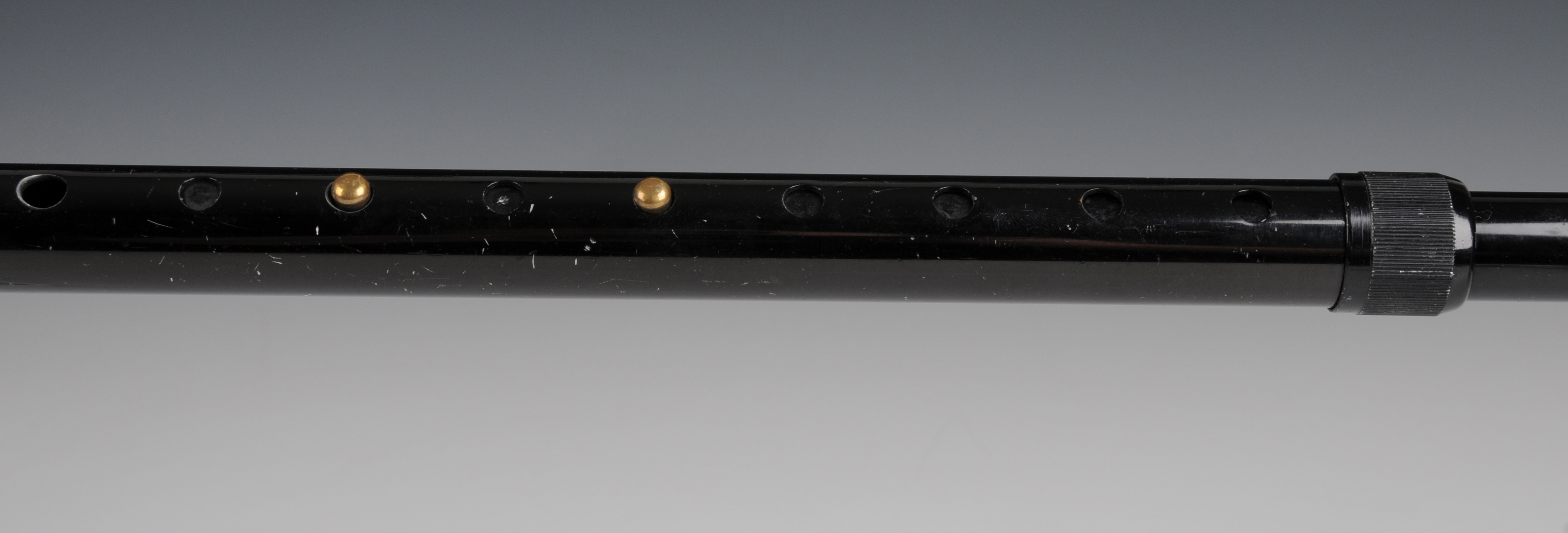 Group of (3) black canes