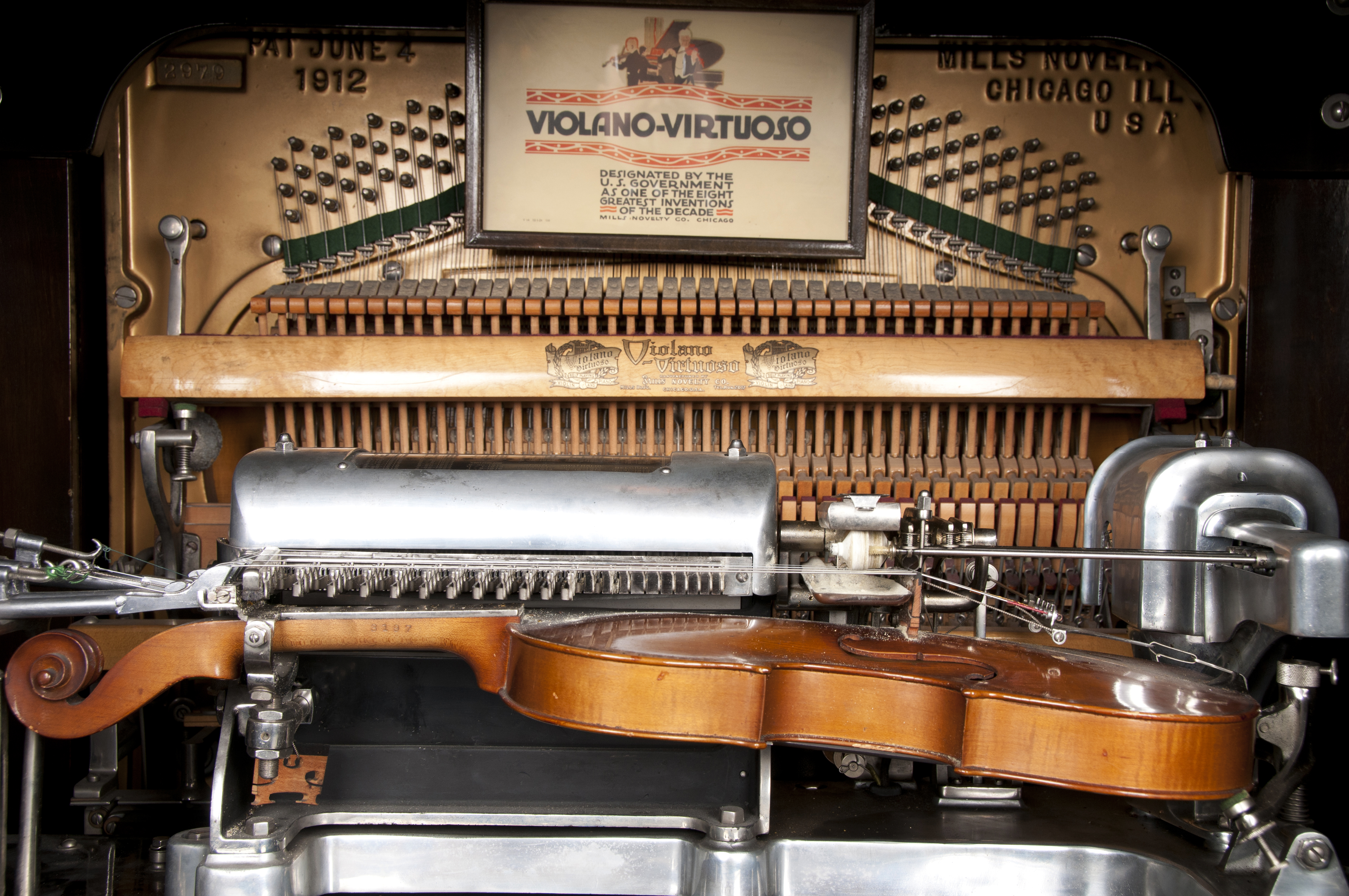 Violana Virtuoso Automated Musical Instrument Machine by the Mills Novelty Company