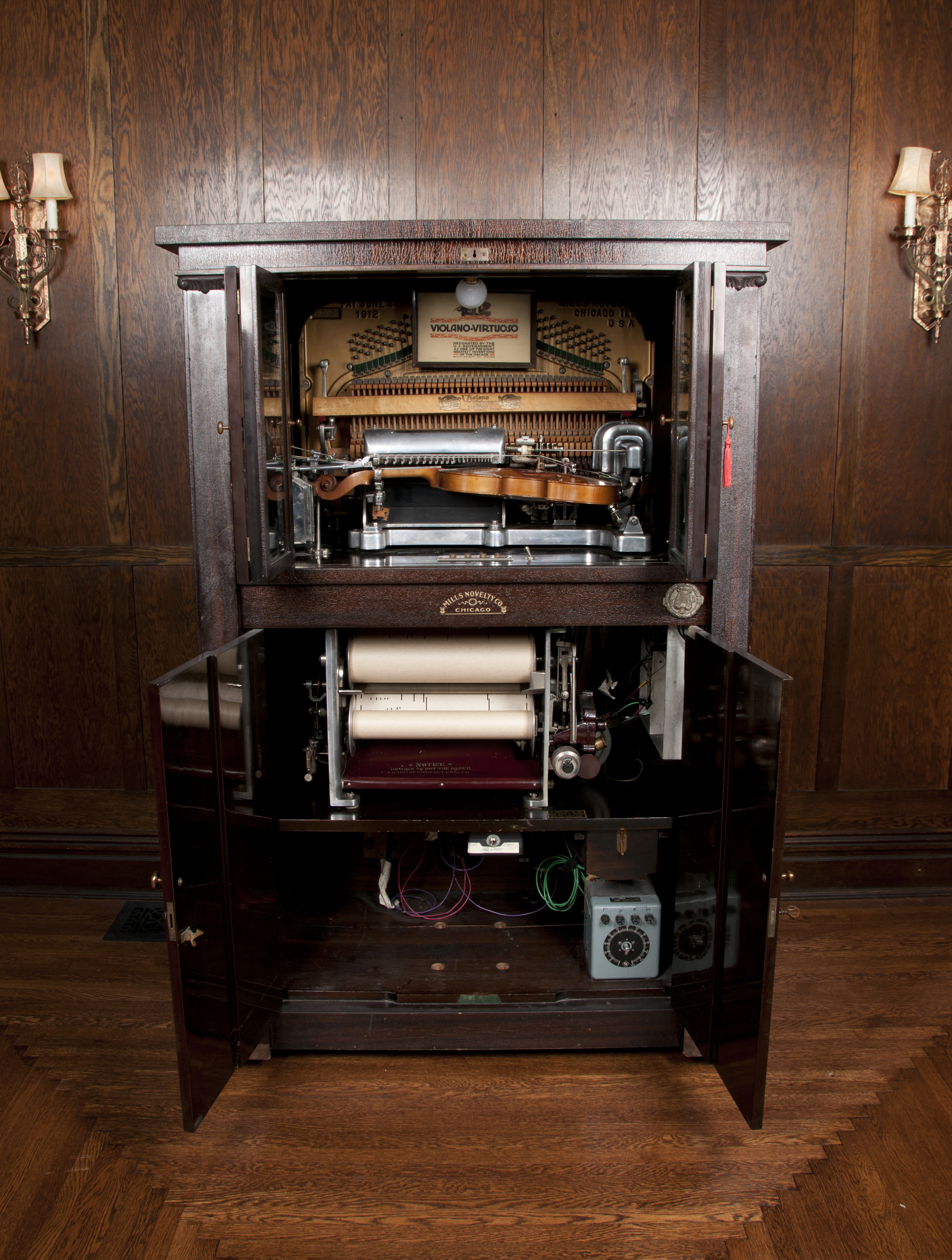 Violana Virtuoso Automated Musical Instrument Machine by the Mills Novelty Company