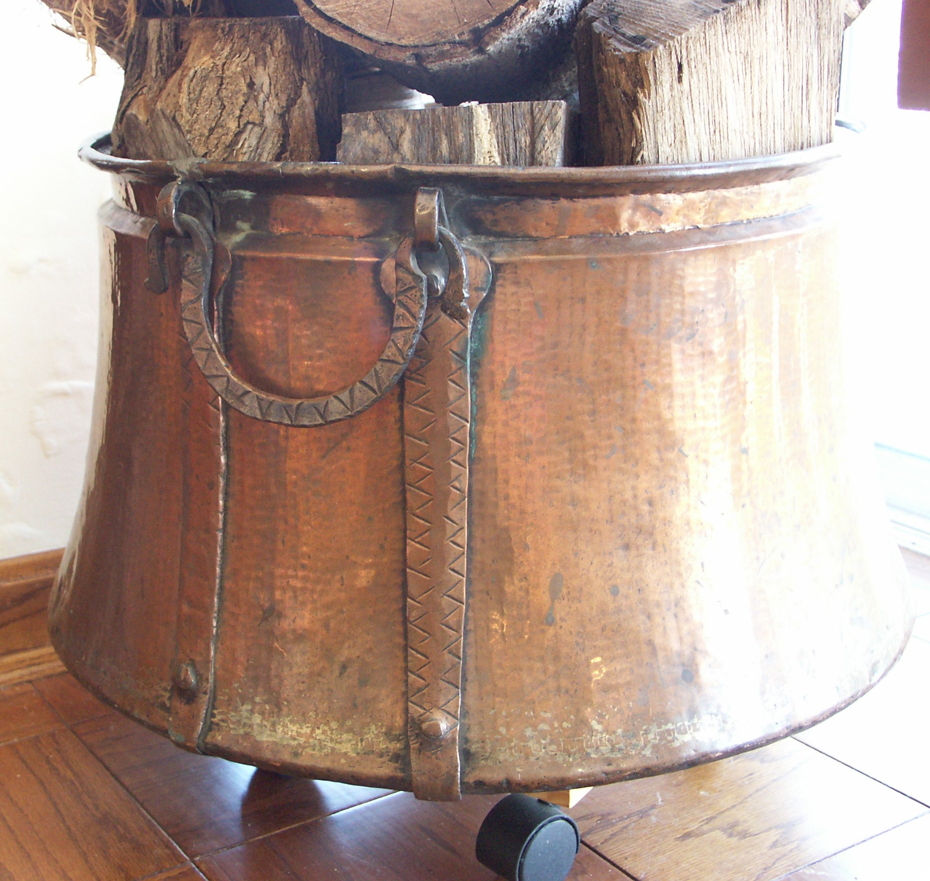 Huge Copper Cauldron