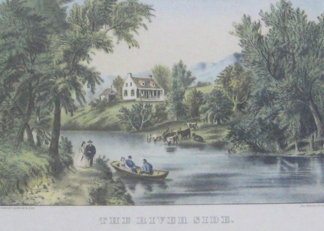 Three Currier & Ives Prints