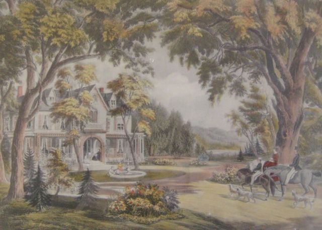 Three Currier & Ives Prints