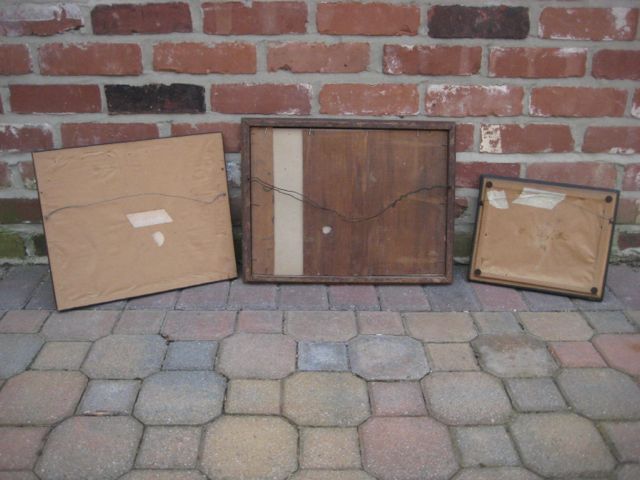 Three Currier & Ives Prints