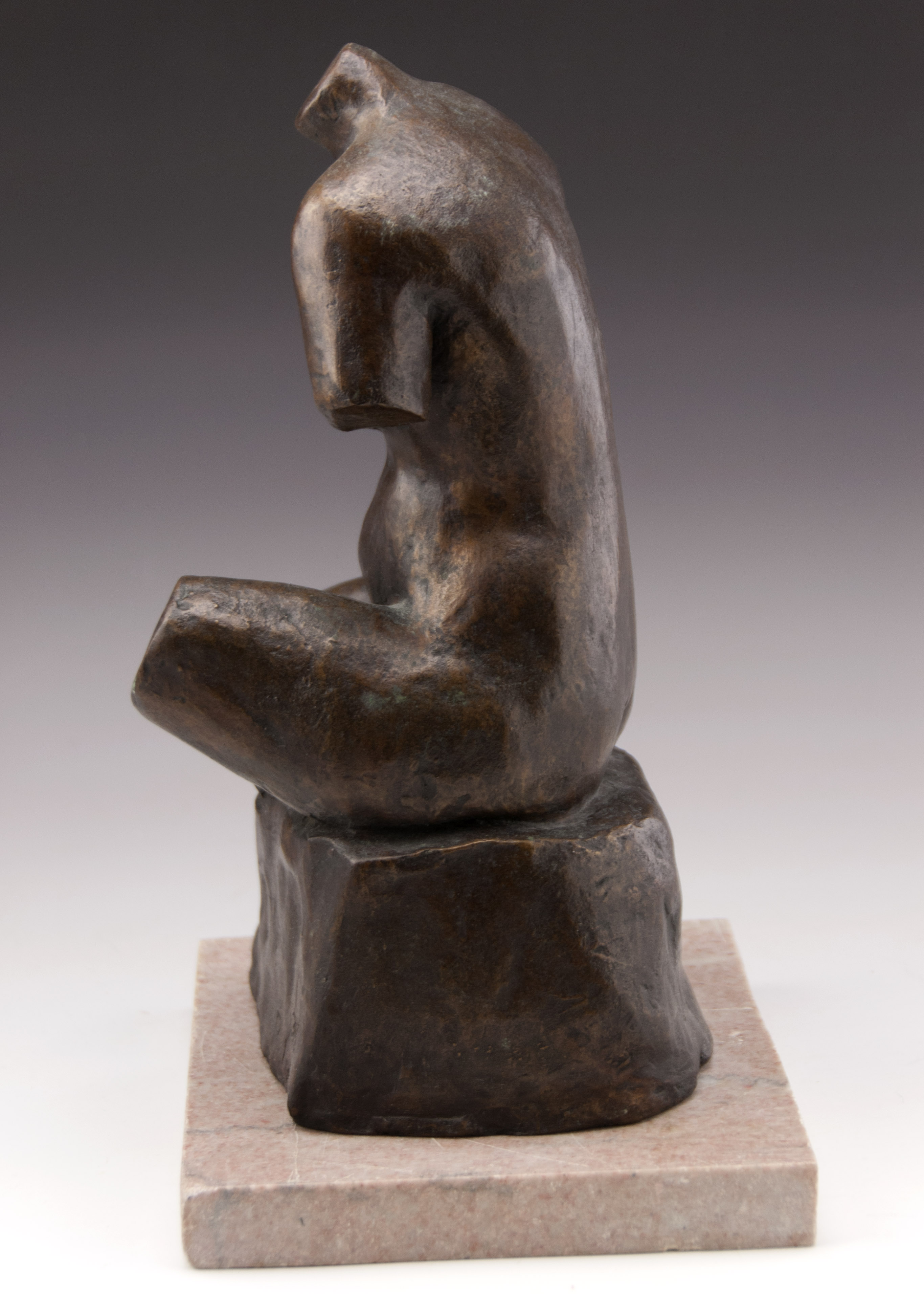 Bronze Torso Sculpture