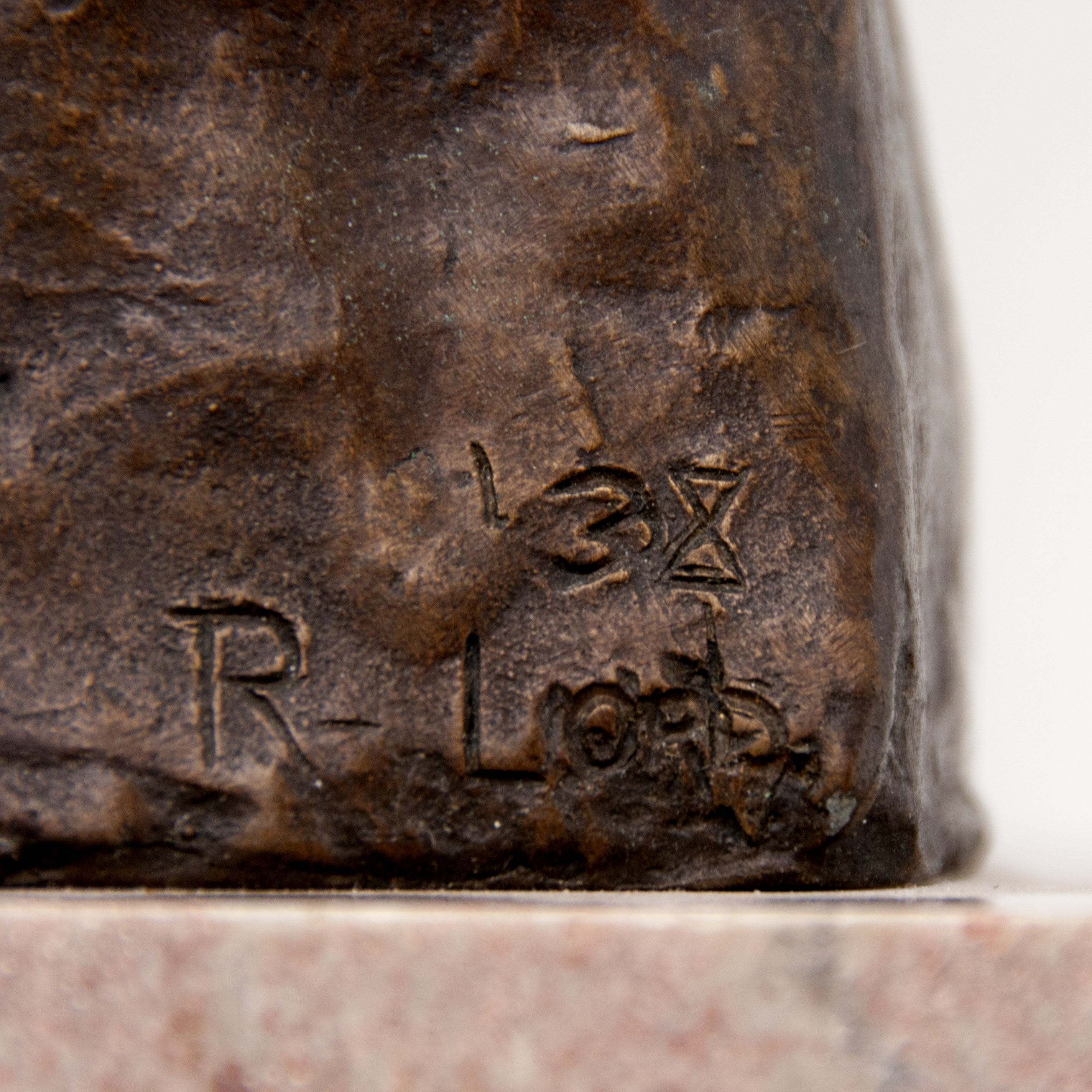 Bronze Torso Sculpture