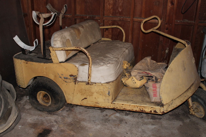 1950's Pargo Golf Cart