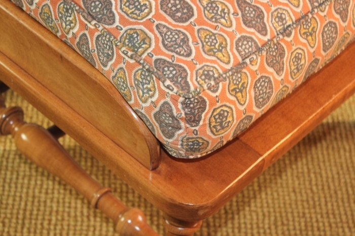 Thomasville Maple Oversized Footstool 