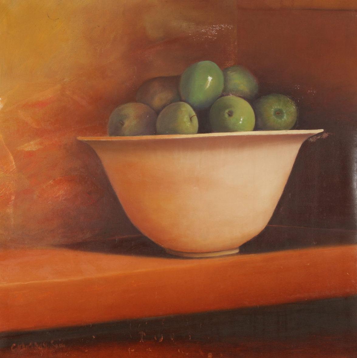 Cathy Sacco, Oil on Canvas, Still Life 