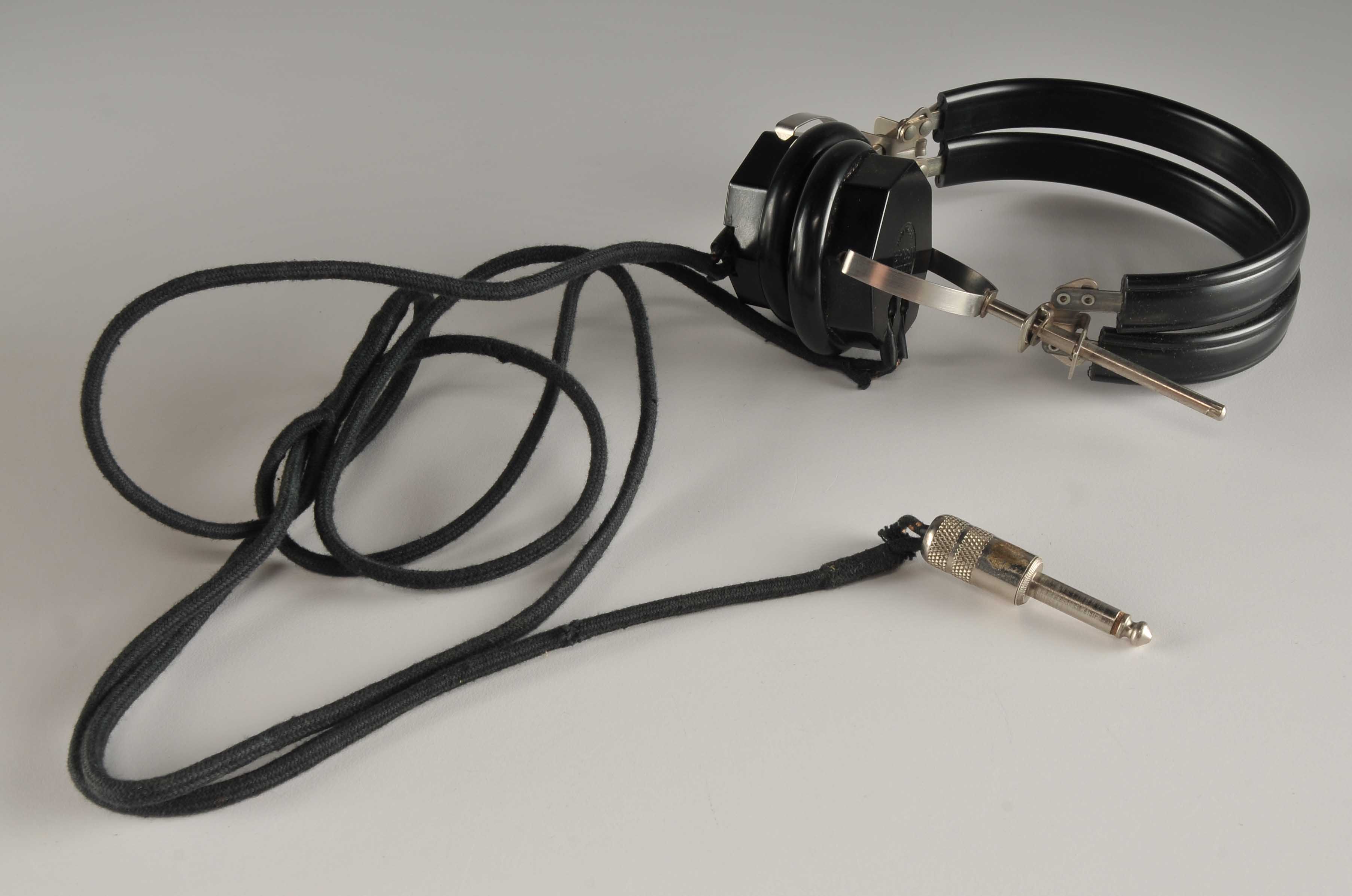 Pair of Crystal Headphones by Clevite Electronic Components