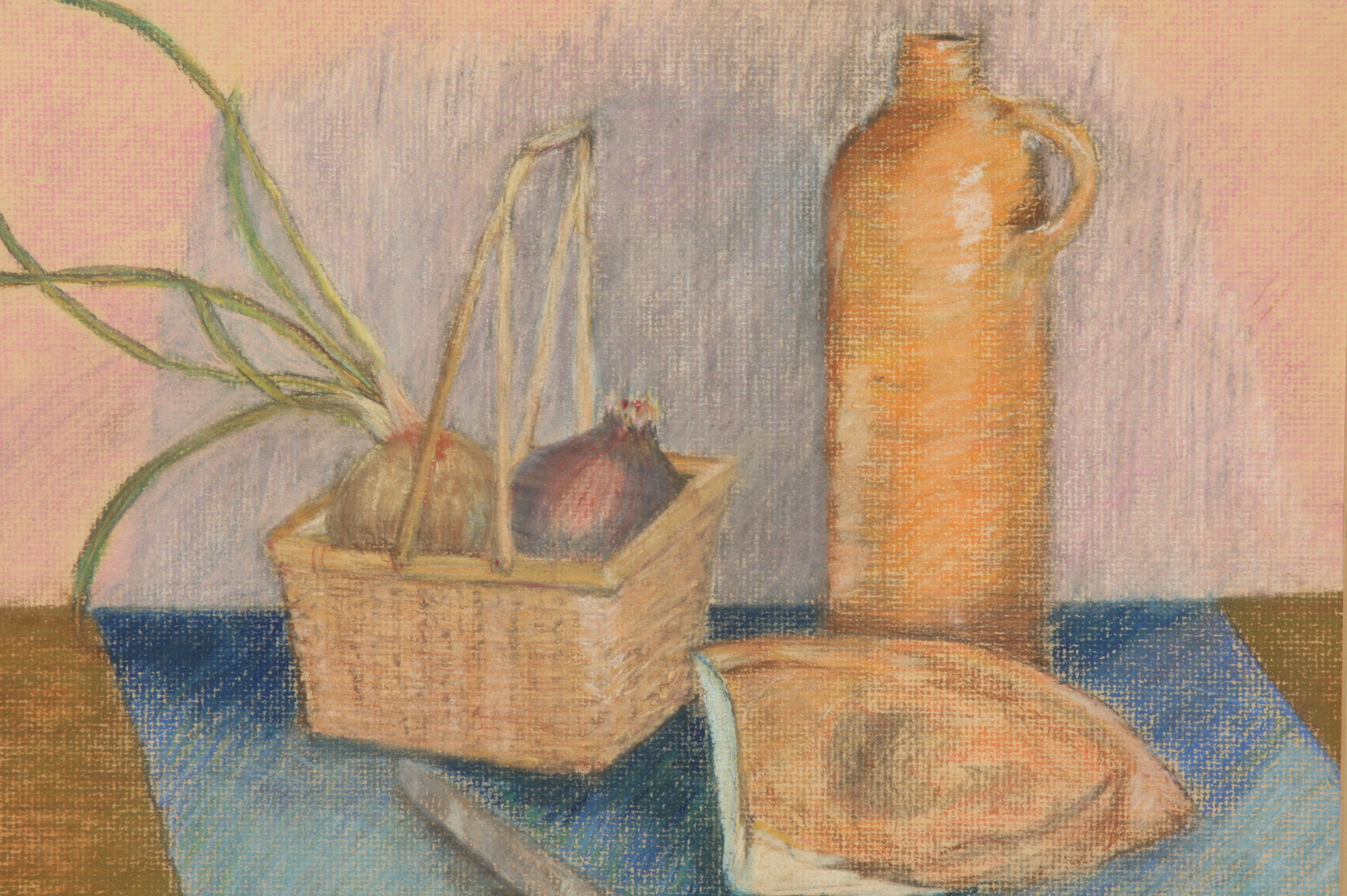 Original Pastel By Patrick Hogan