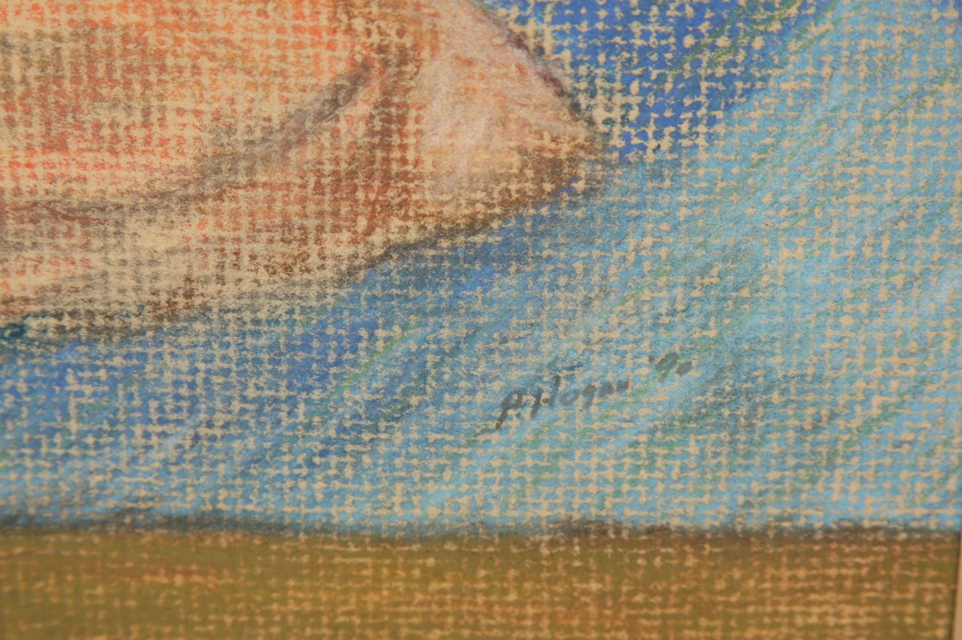 Original Pastel By Patrick Hogan