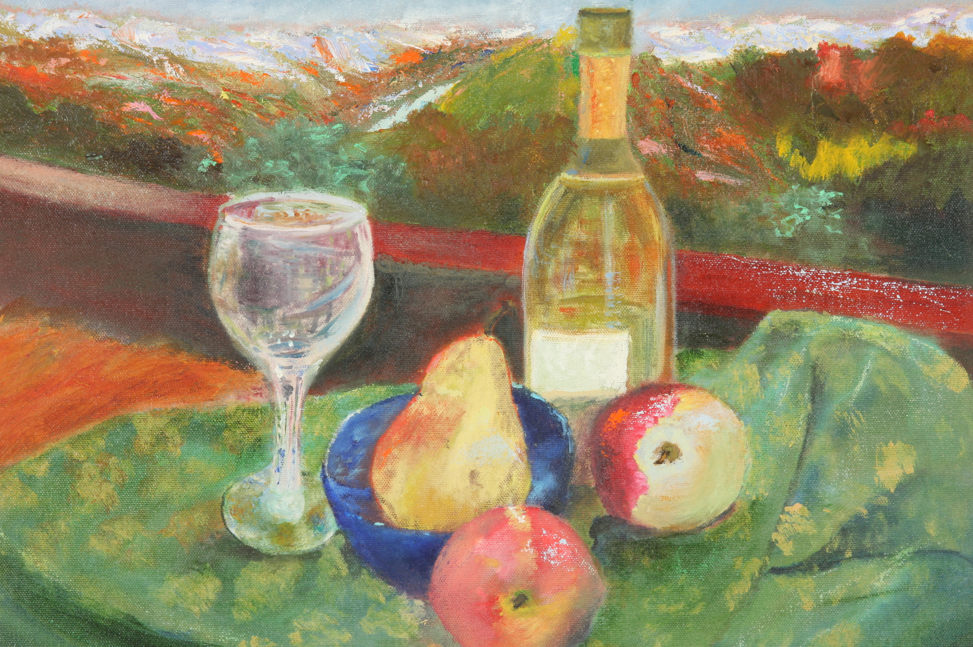 Original Painting Still Life By Patrick Hogan