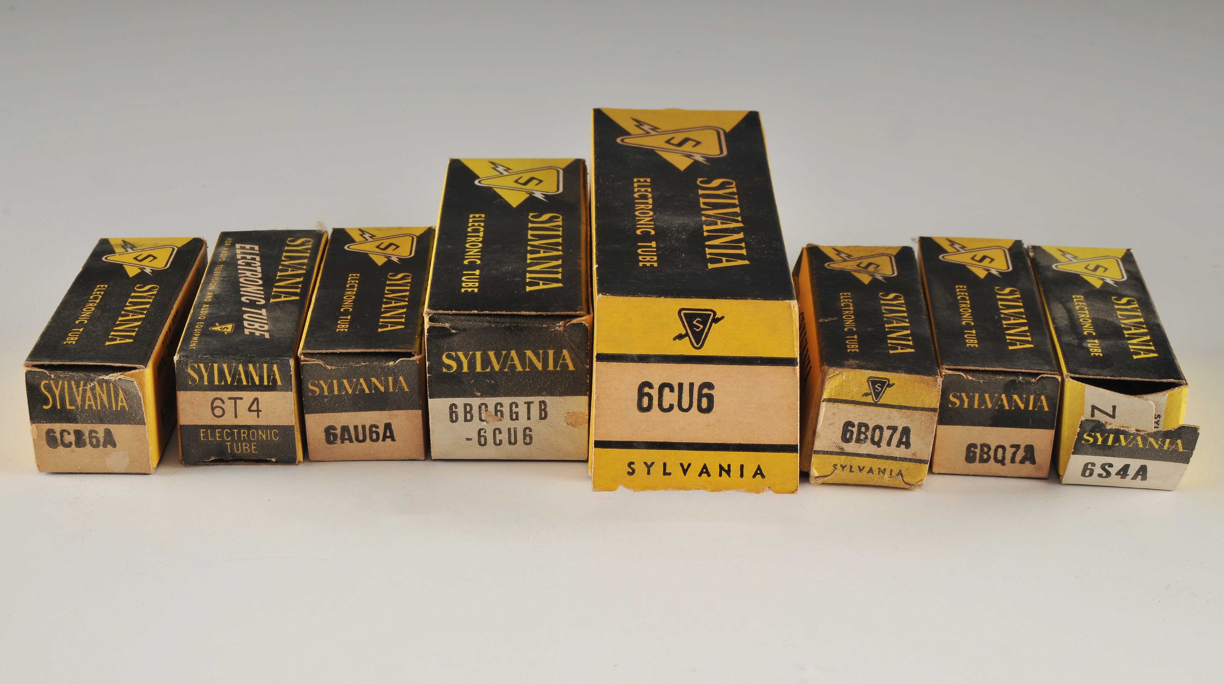 Collection of Vintage Radio Tubes