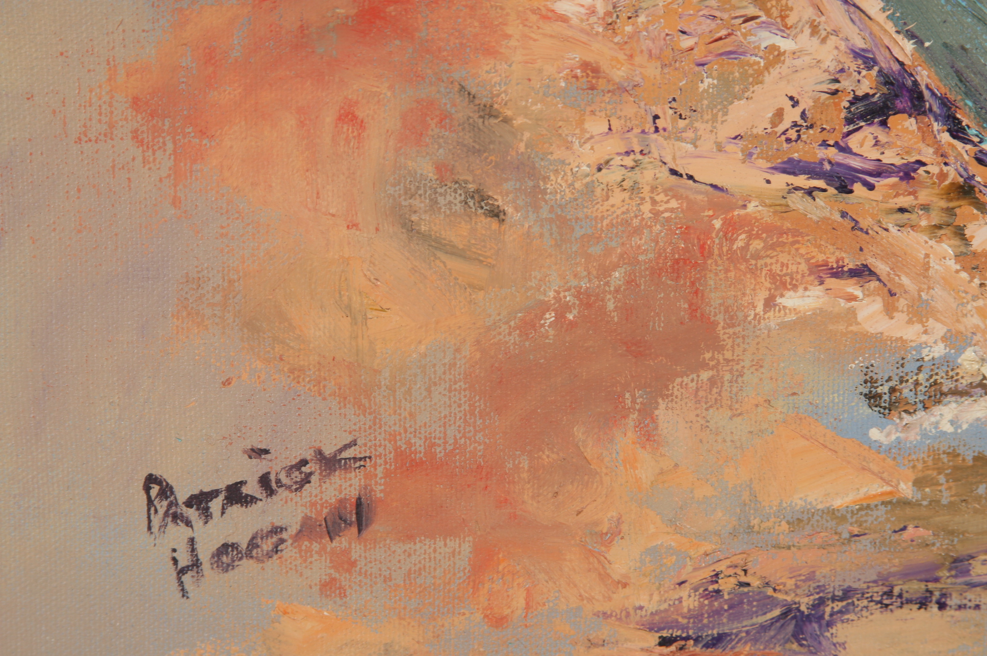 Blue Quail Painting by Patrick Hogan