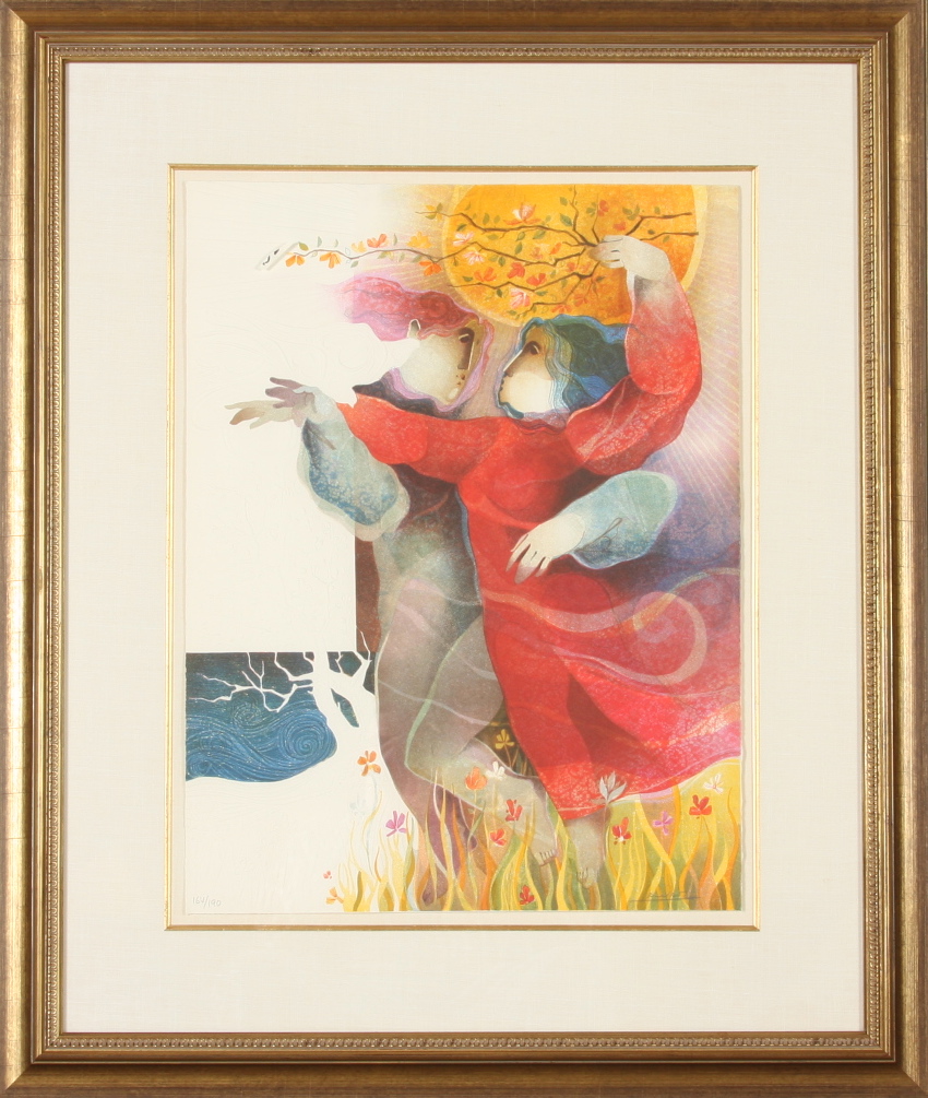 Alvar Sunol Munoz-Ramos Color Etching and Embossing