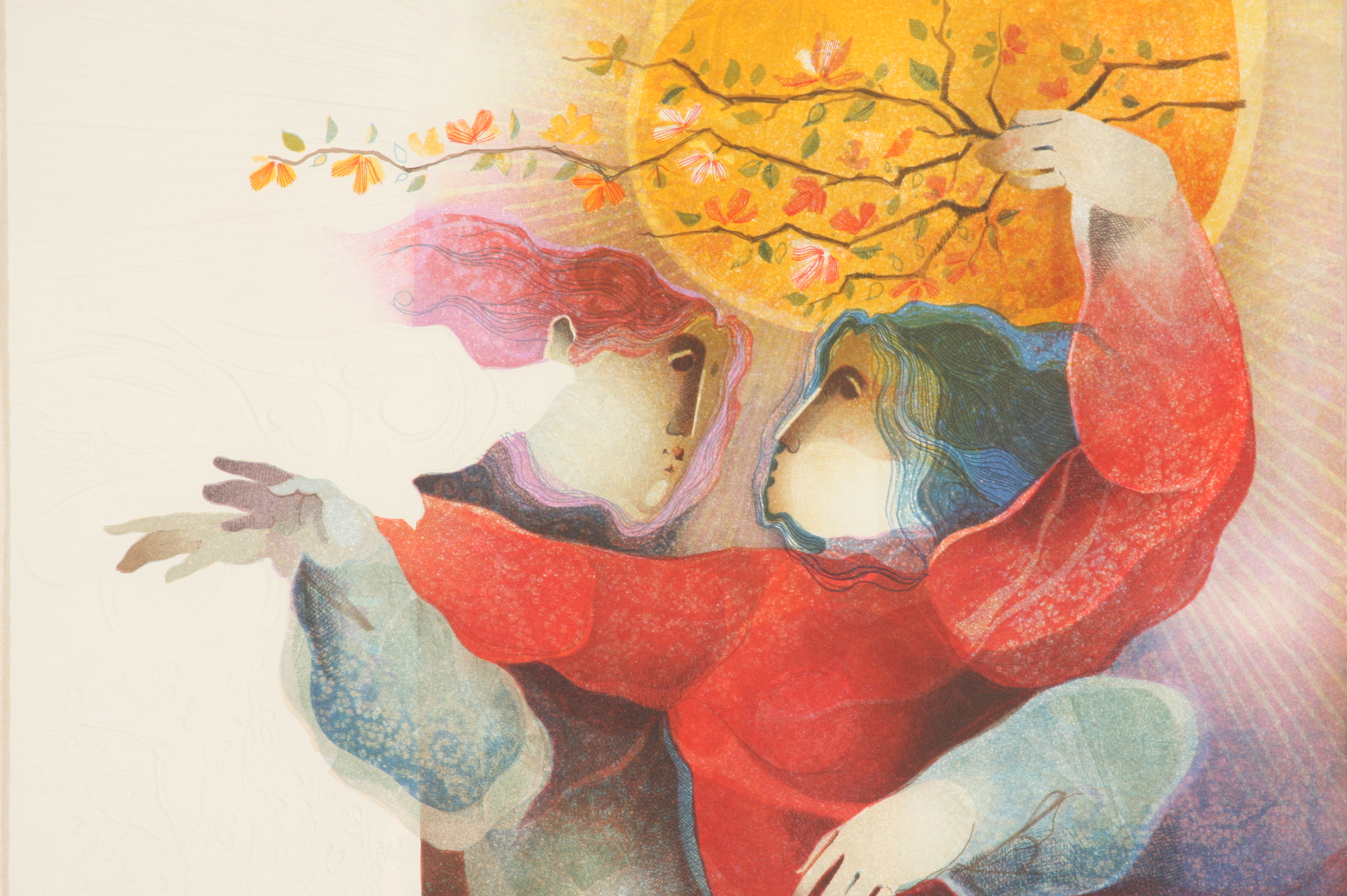 Alvar Sunol Munoz-Ramos Color Etching and Embossing