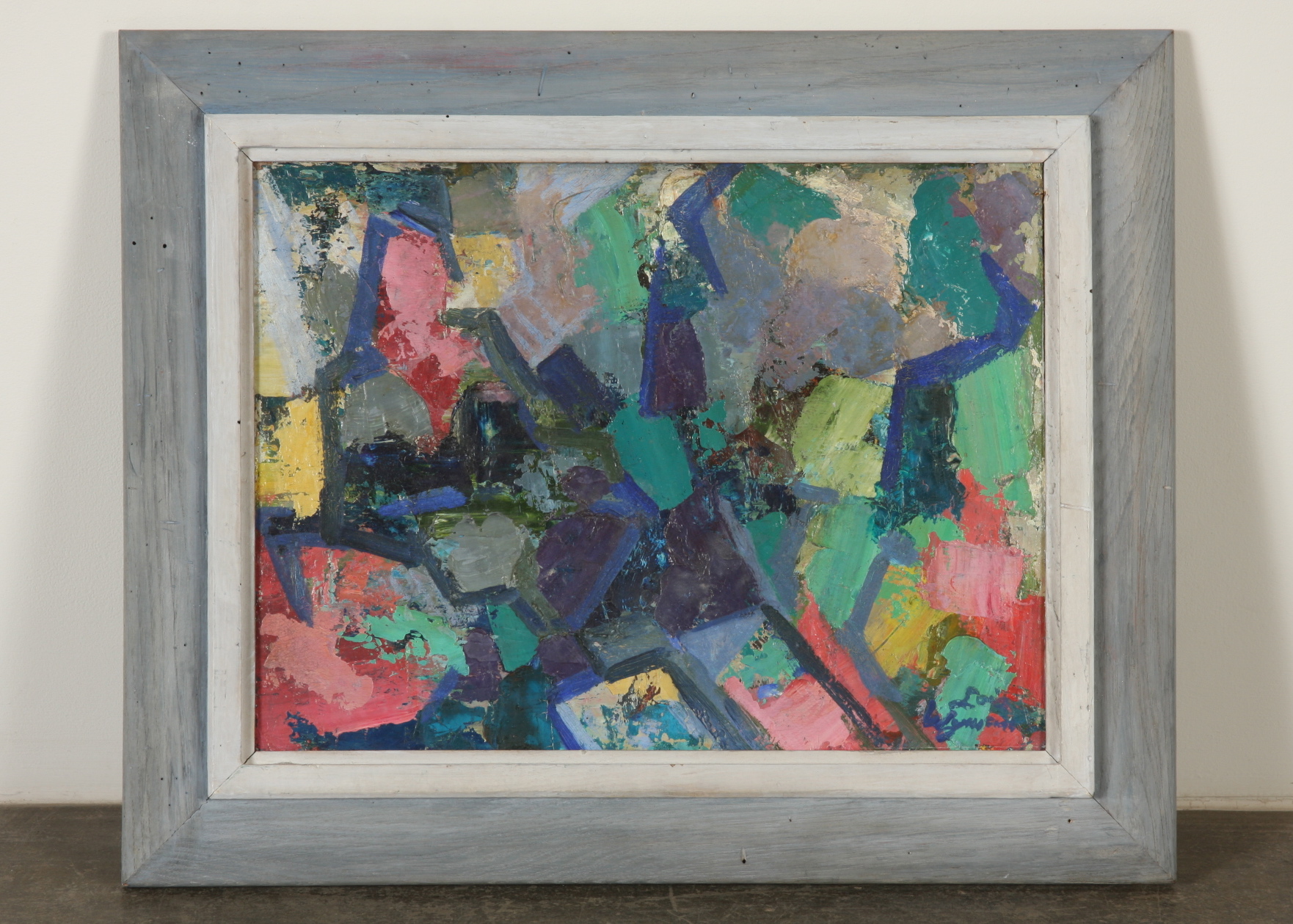 Lois Palmer Wyman Oil on Academy Board