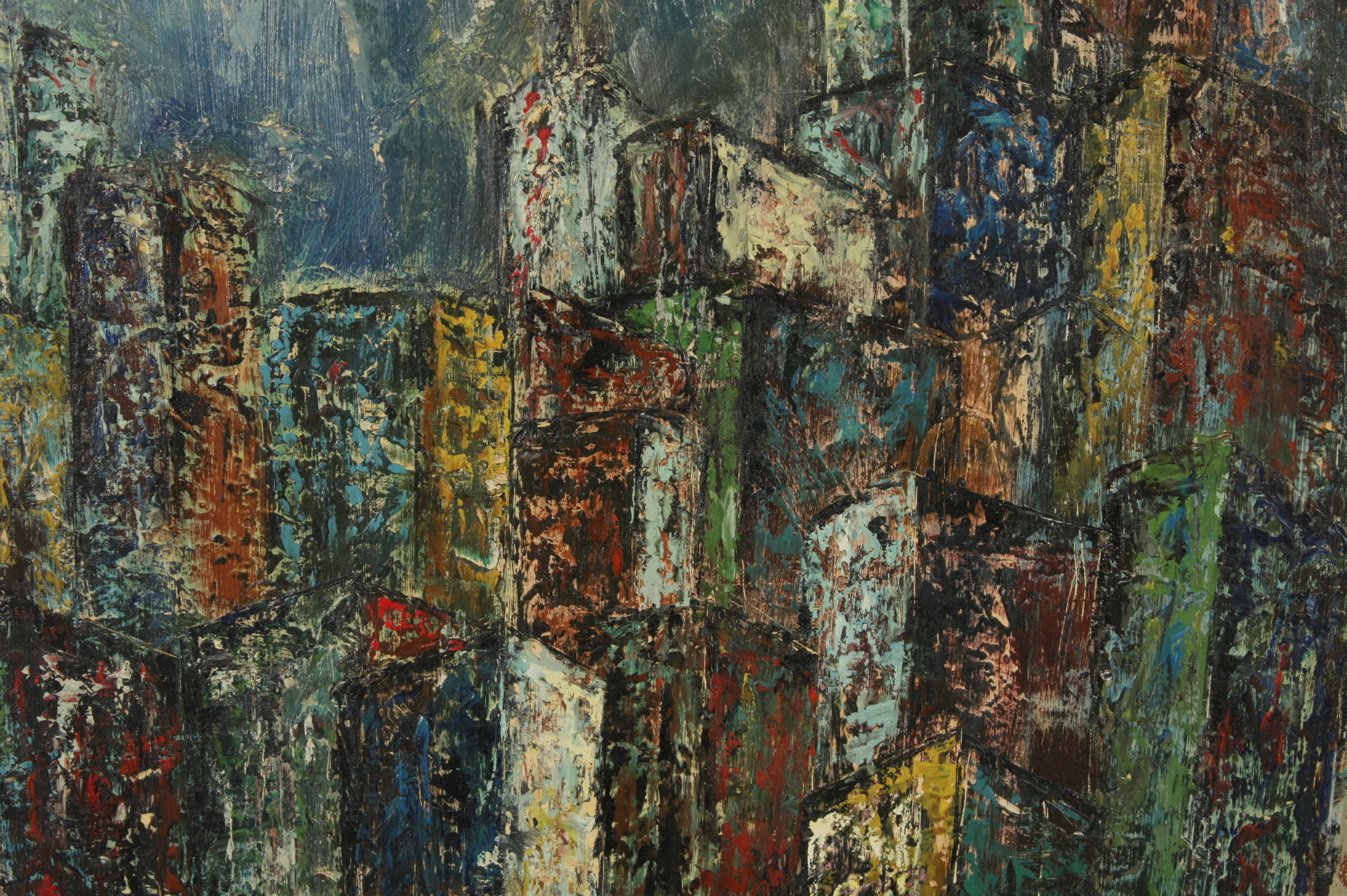 Original Esther Brown Oil on Academy Board 