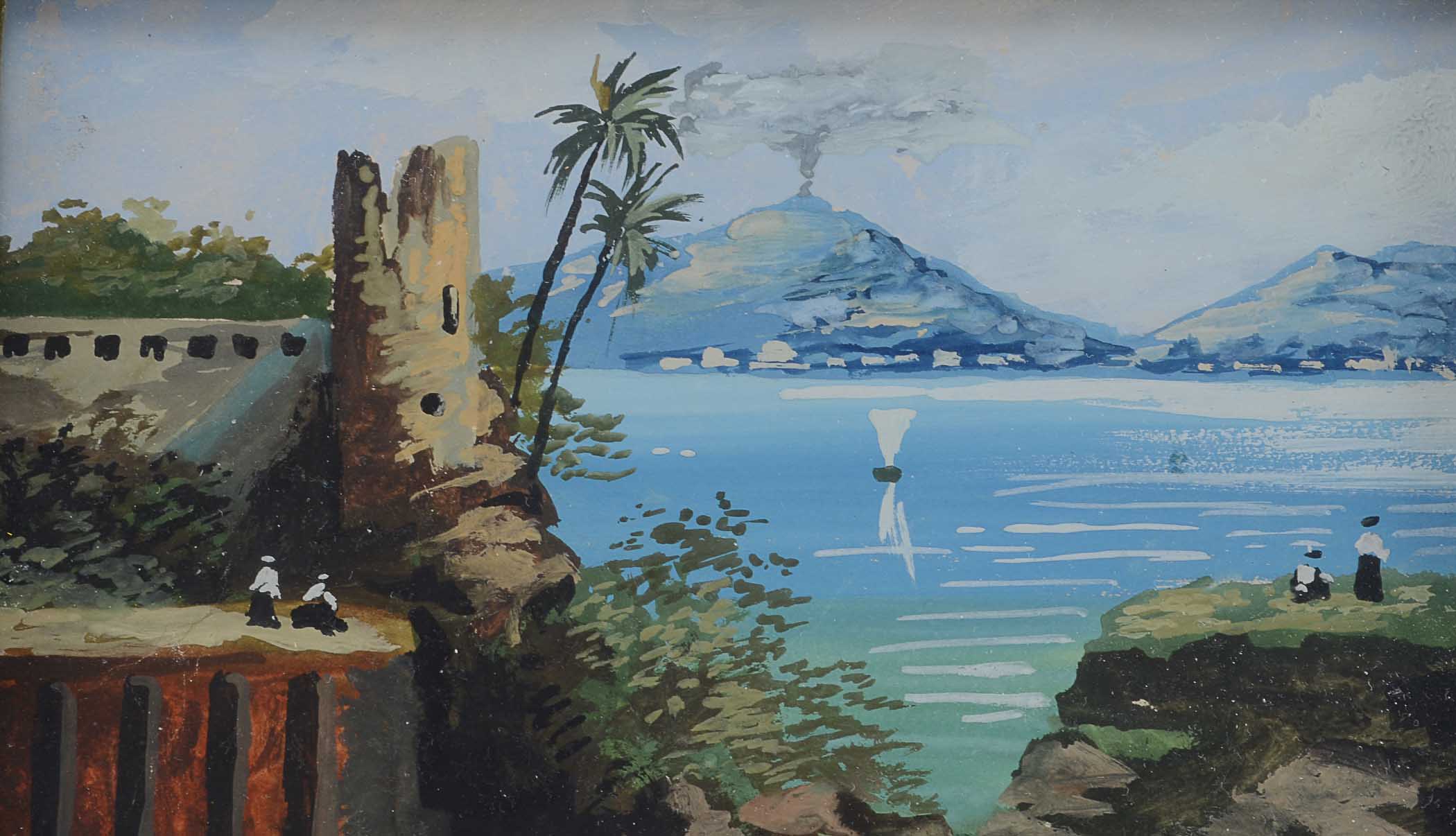 Original Gouache on Paper Painting