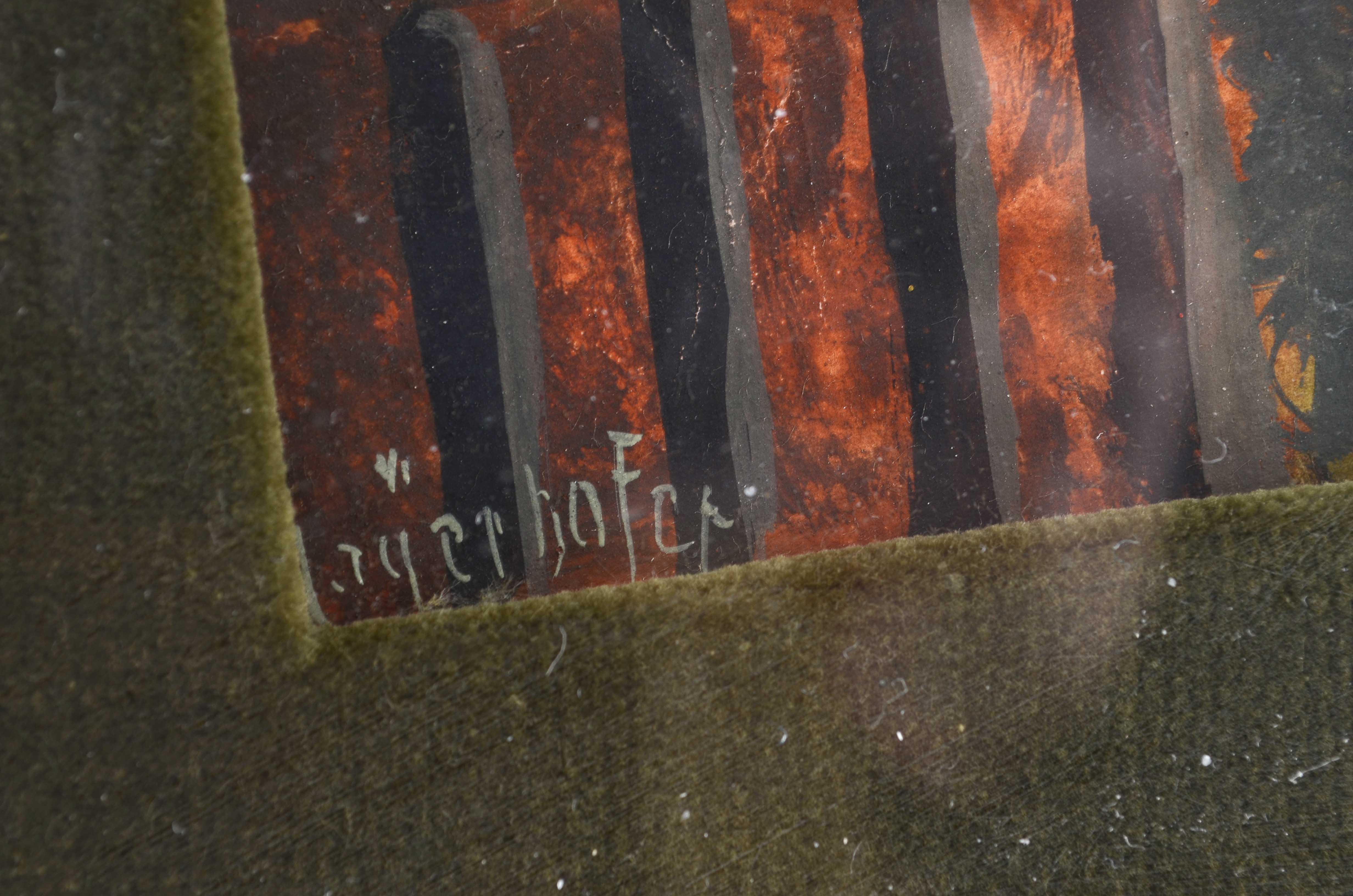 Original Gouache on Paper Painting