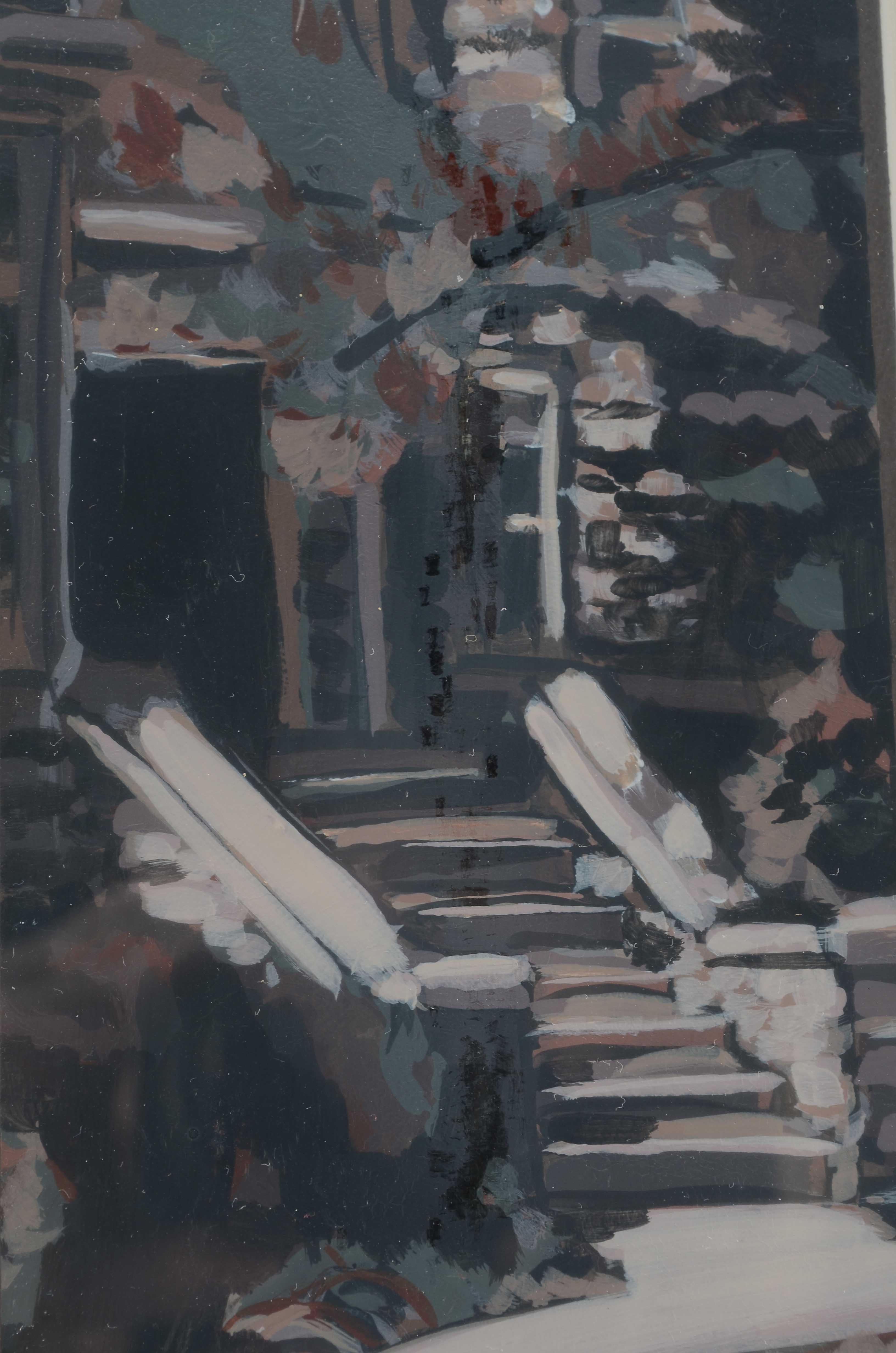 Original Lisa Bollinger Oil on Paper Painting