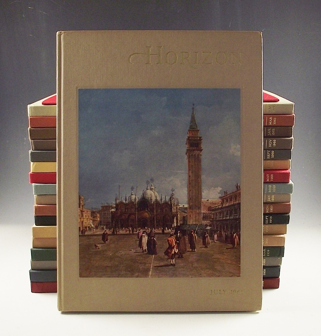 Group of "Horizon" books.
