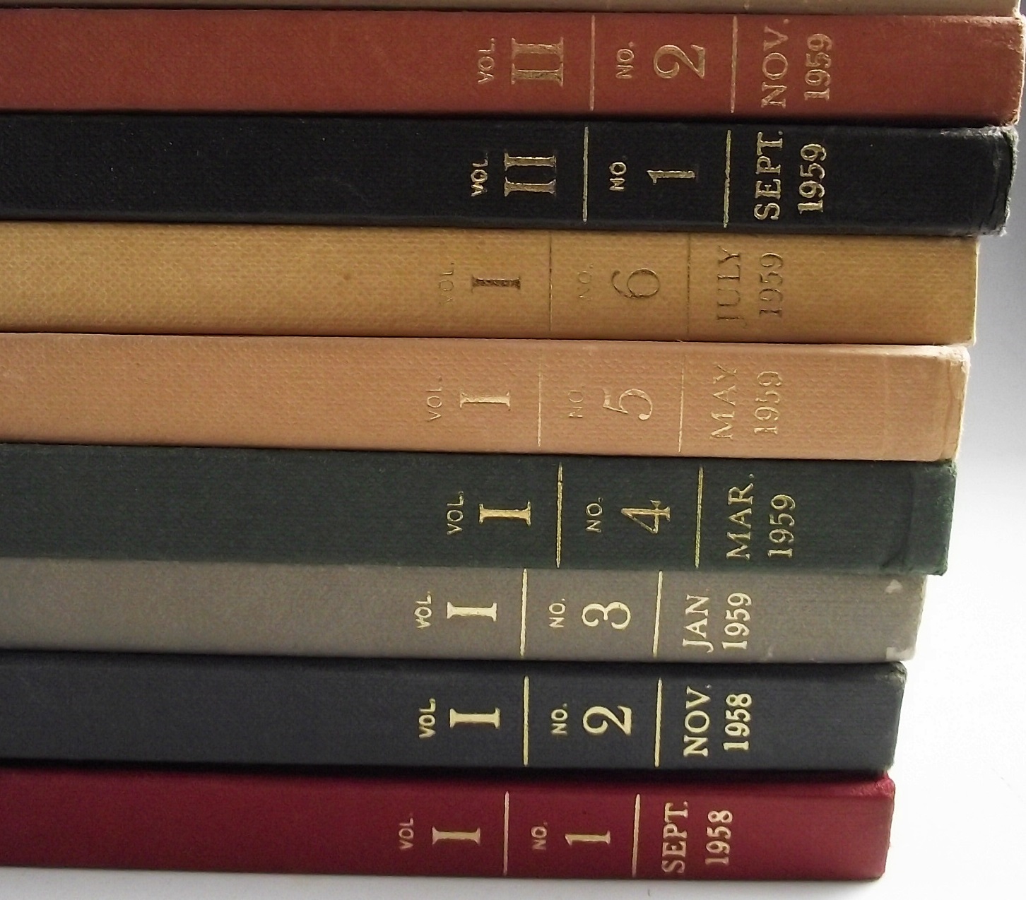 Group of "Horizon" books.