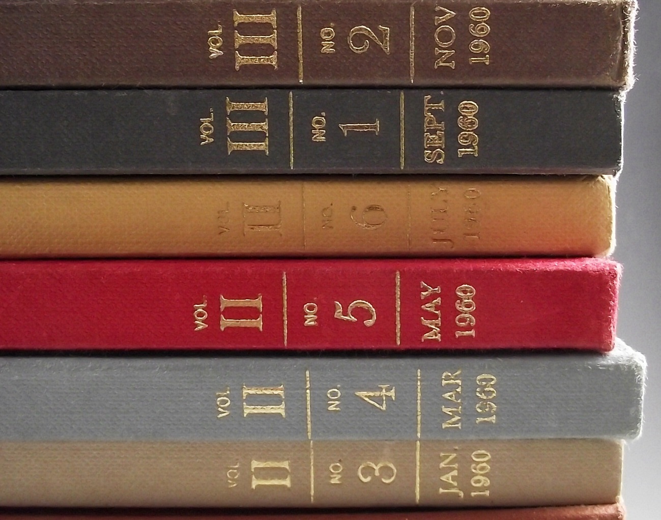 Group of "Horizon" books.