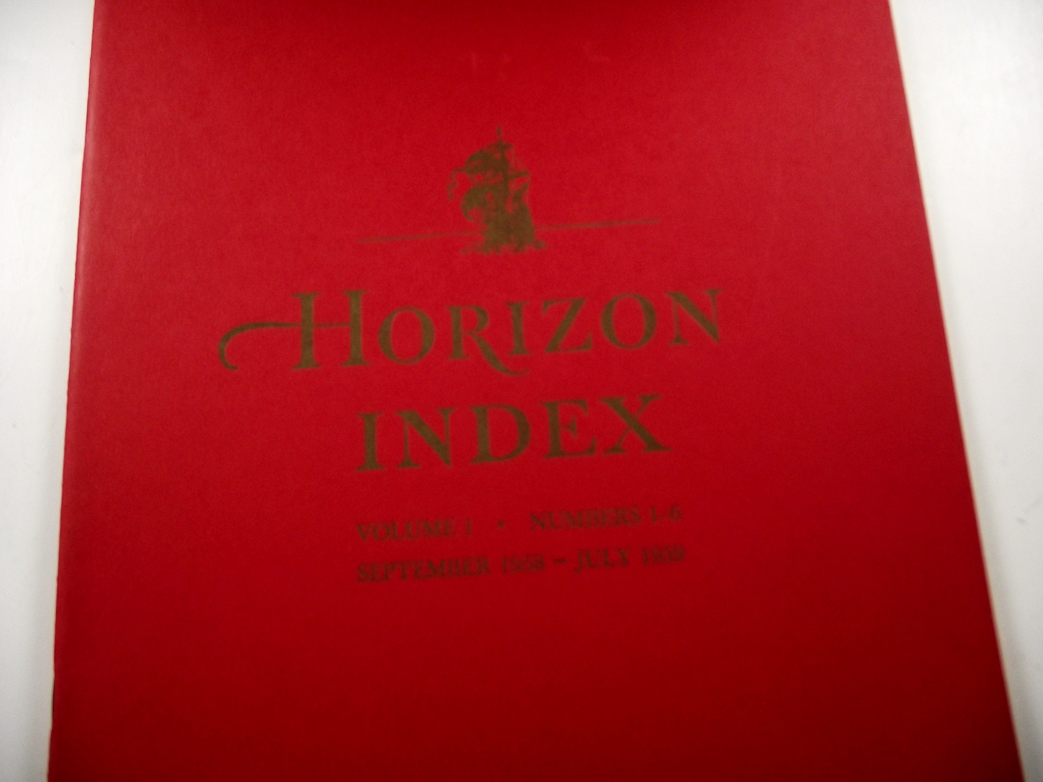 Group of "Horizon" books.