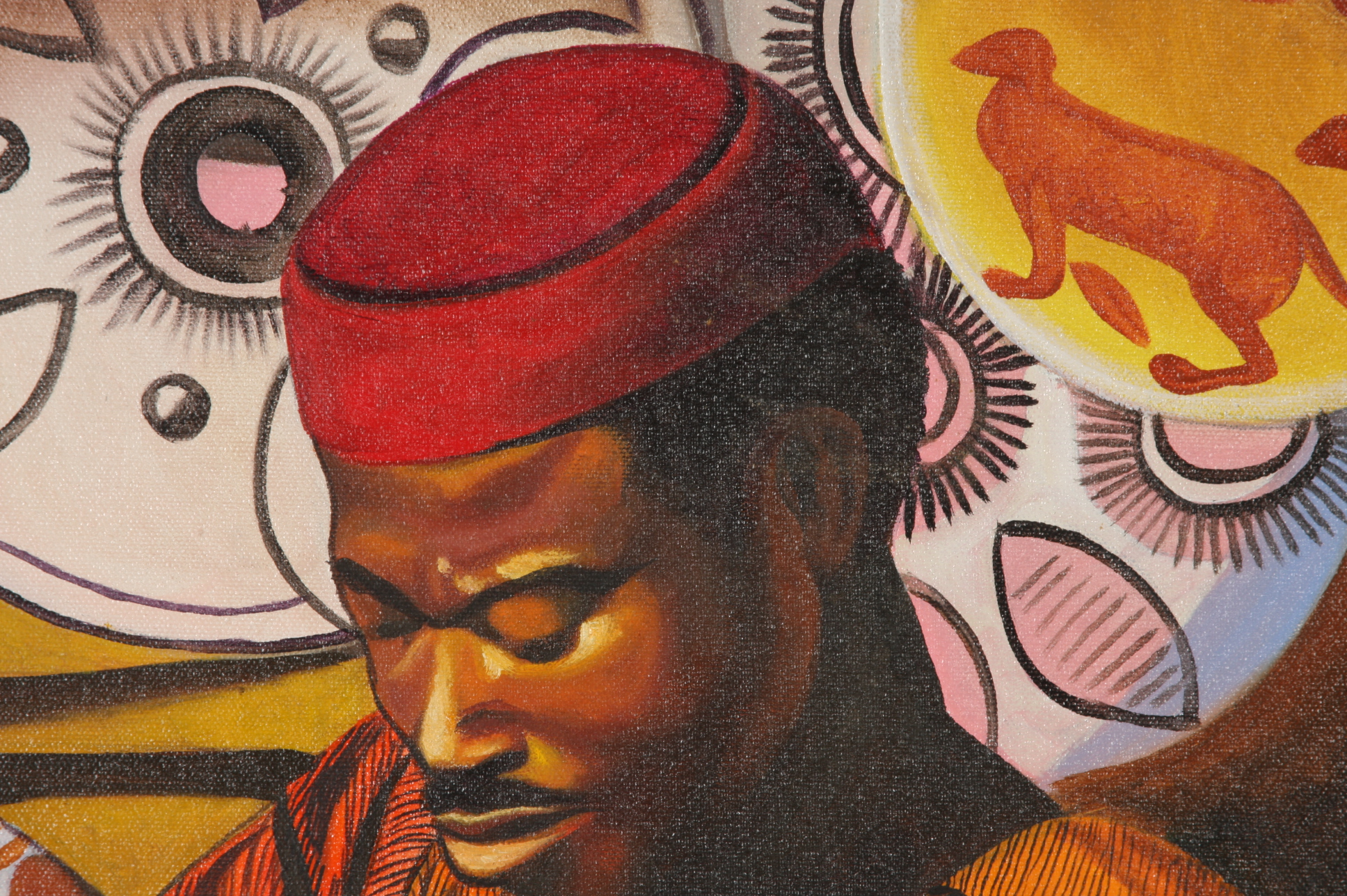 Original Alix Beaujour Oil On Canvas