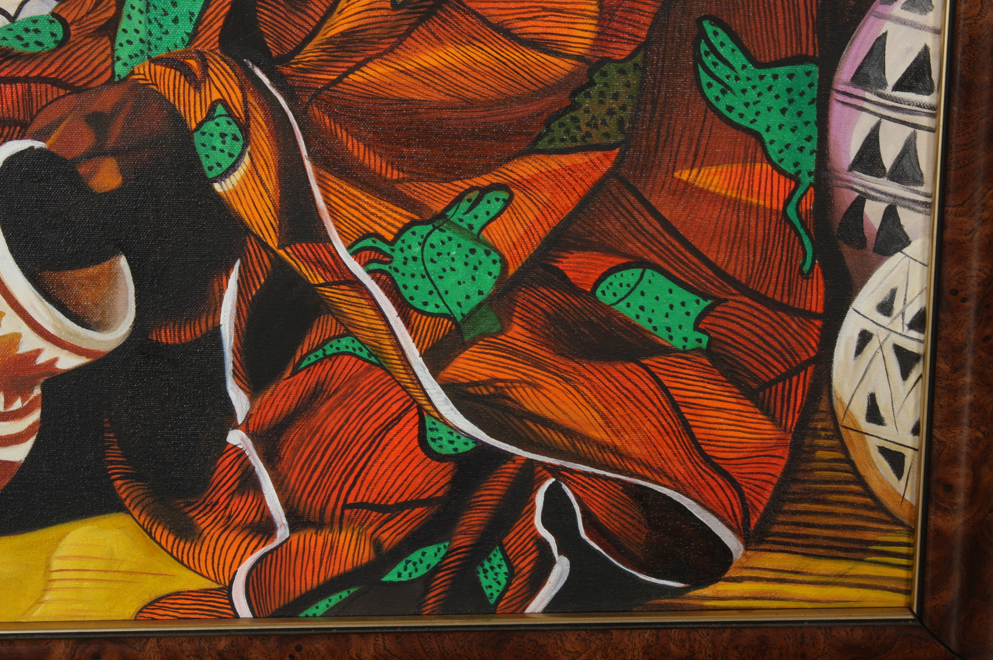 Original Alix Beaujour Oil On Canvas