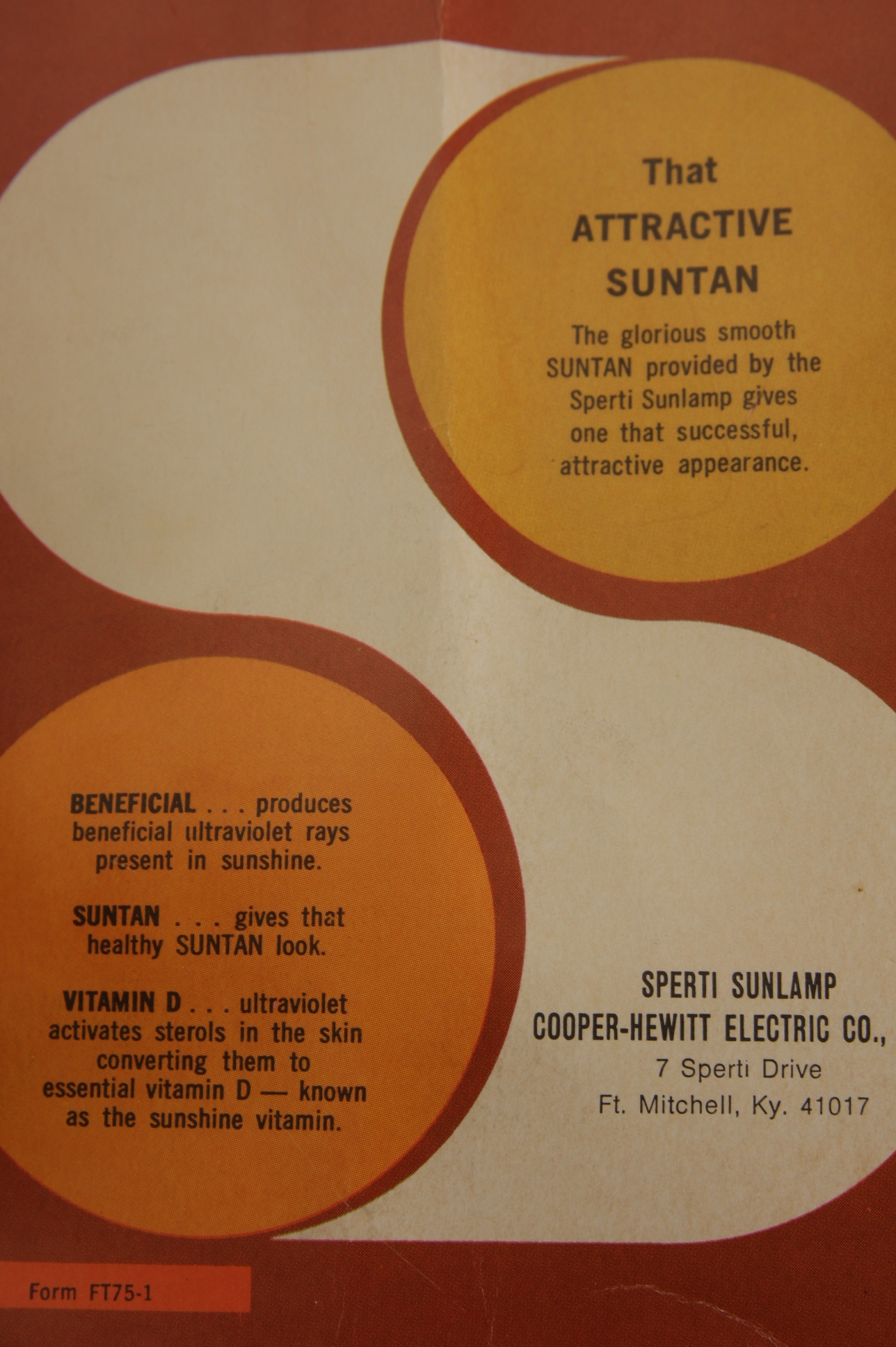 Sperti Mark IV Tanning Lamp with Floor Stand