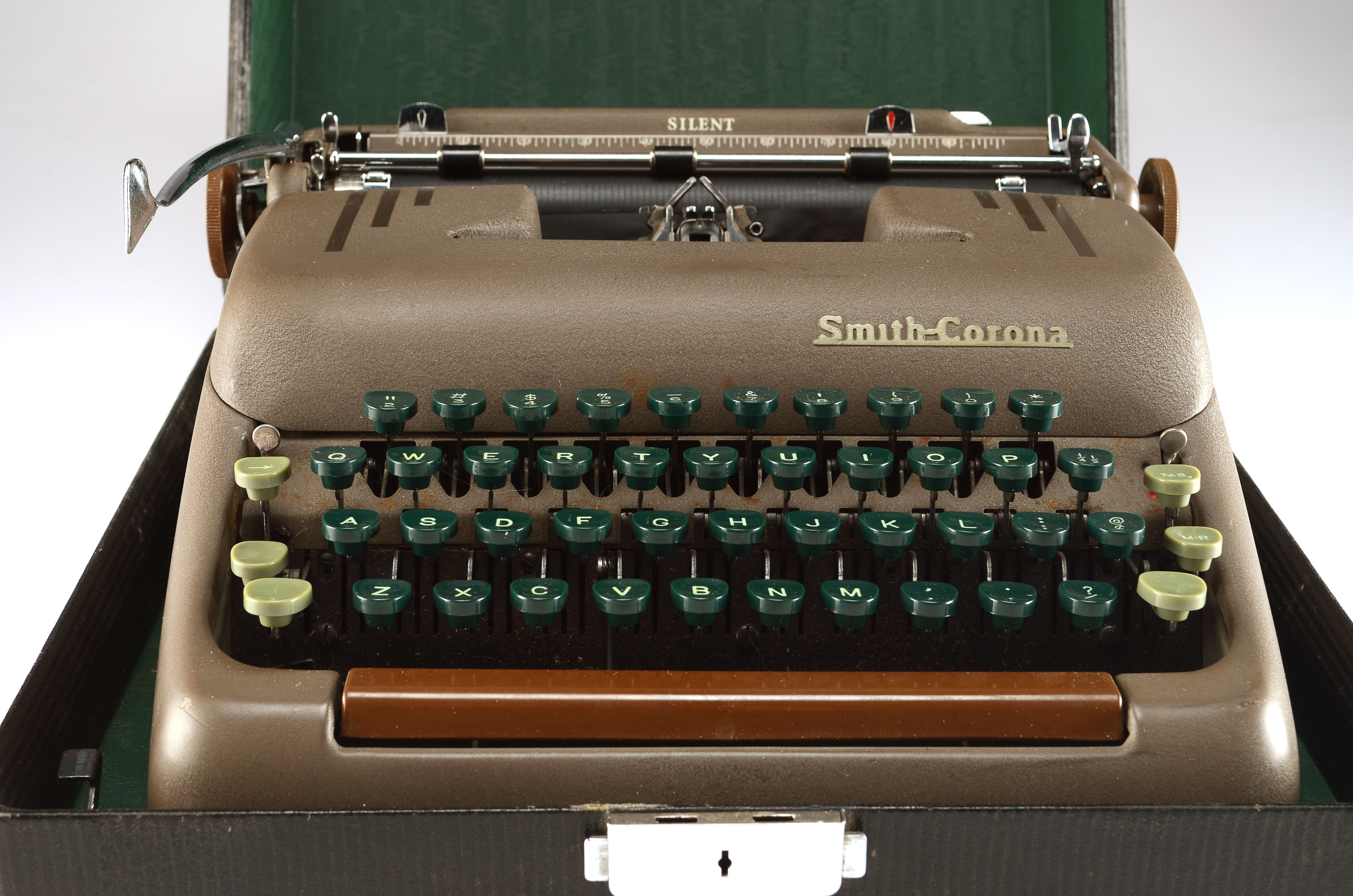 Smith-Corona Typewriter in Hard Portable Case