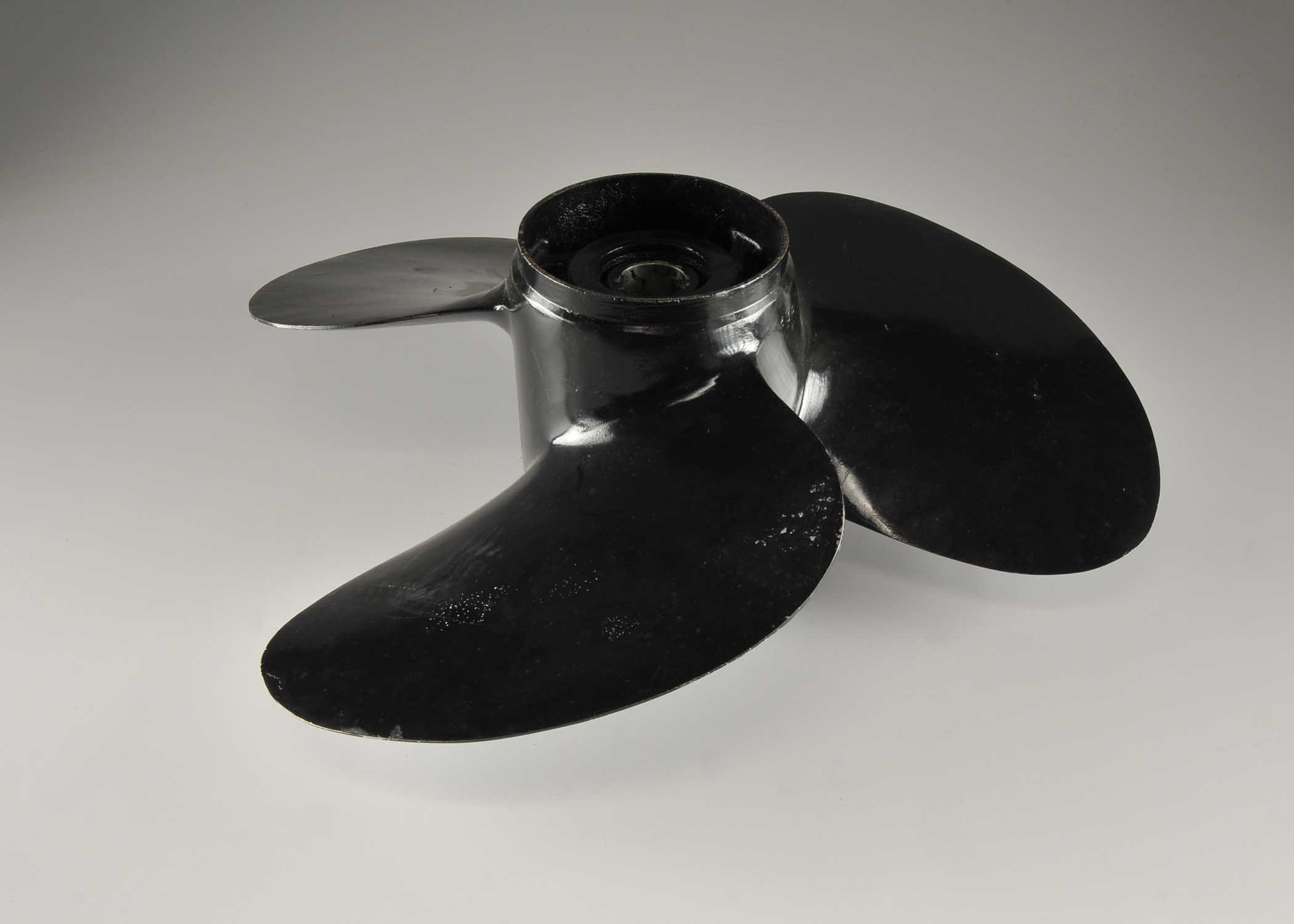 Heavy Metal Three Blade Boat Propeller